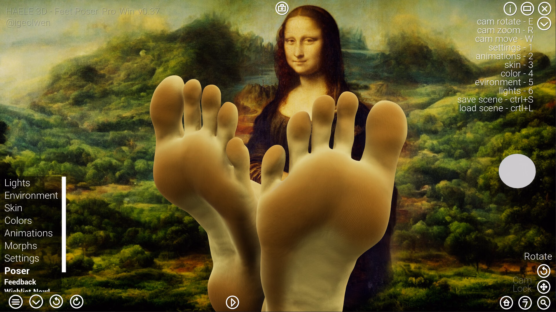 Unreal Engine HAELE 3D - Feet Poser Pro [v0.56.2] [Ige Olwen]