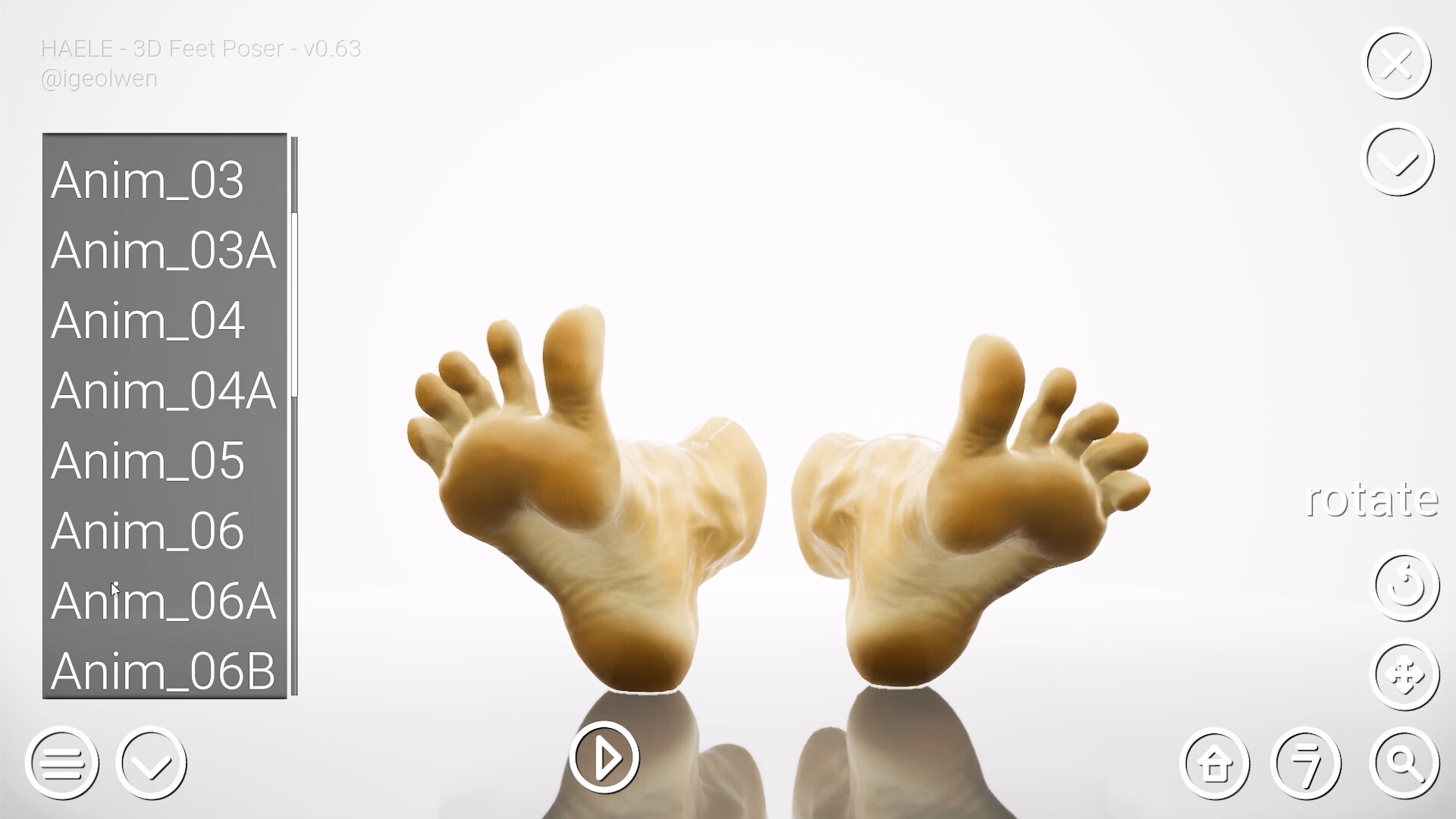 Unreal Engine HAELE 3D - Feet Poser Pro [v0.56.2] [Ige Olwen]