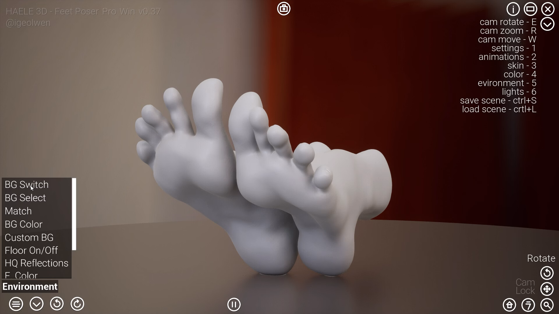 Unreal Engine HAELE 3D - Feet Poser Pro [v0.56.2] [Ige Olwen]