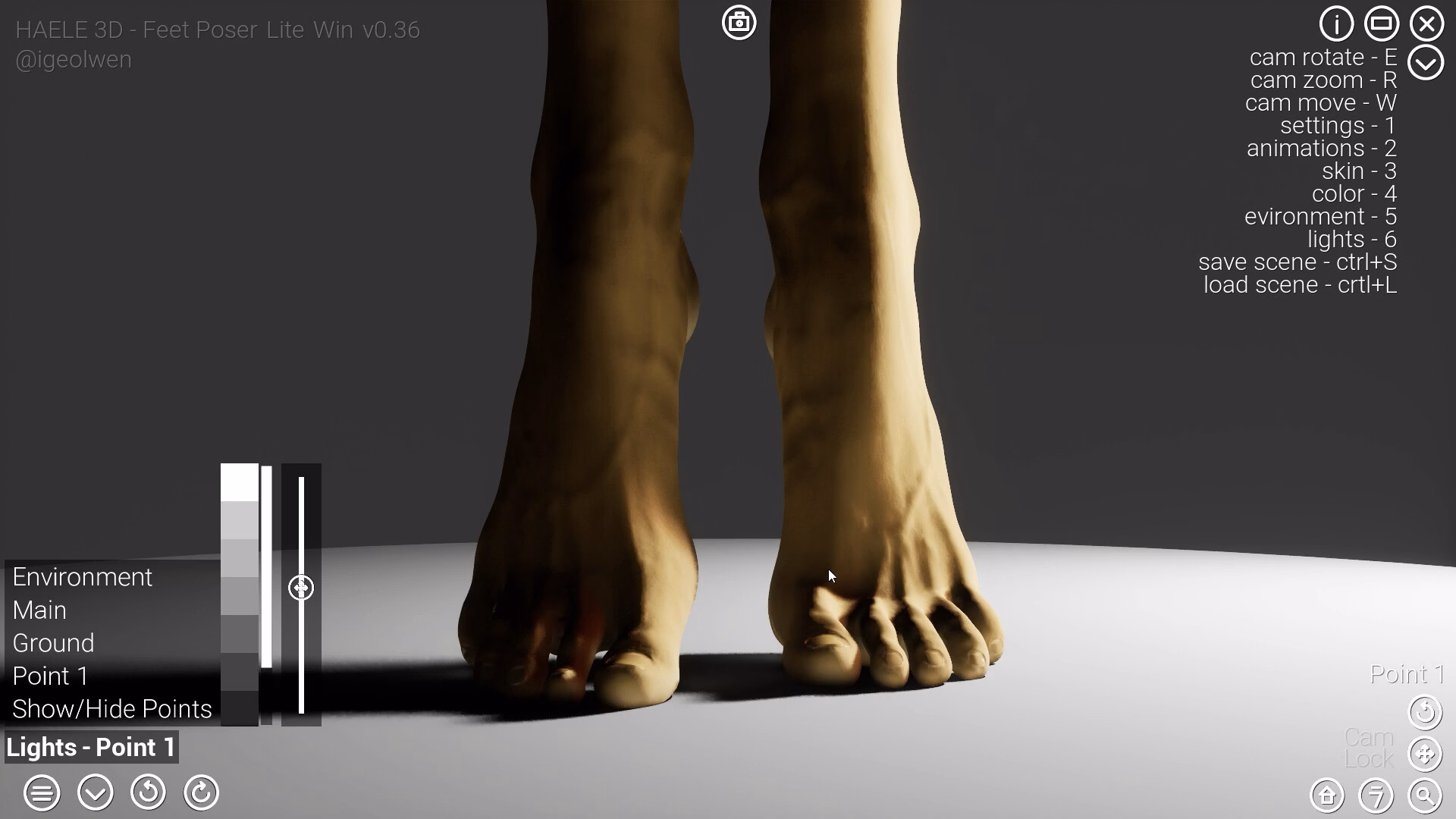 Unreal Engine HAELE 3D - Feet Poser Pro [v0.56.2] [Ige Olwen]