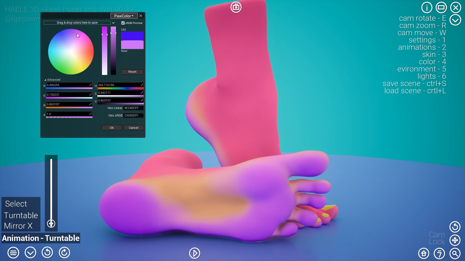 Unreal Engine HAELE 3D - Feet Poser Pro [v0.56.2] [Ige Olwen]