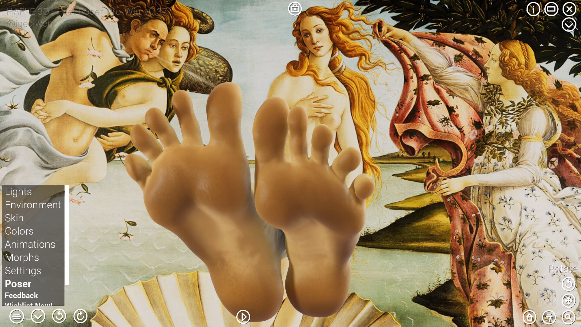 Unreal Engine HAELE 3D - Feet Poser Pro [v0.56.2] [Ige Olwen]