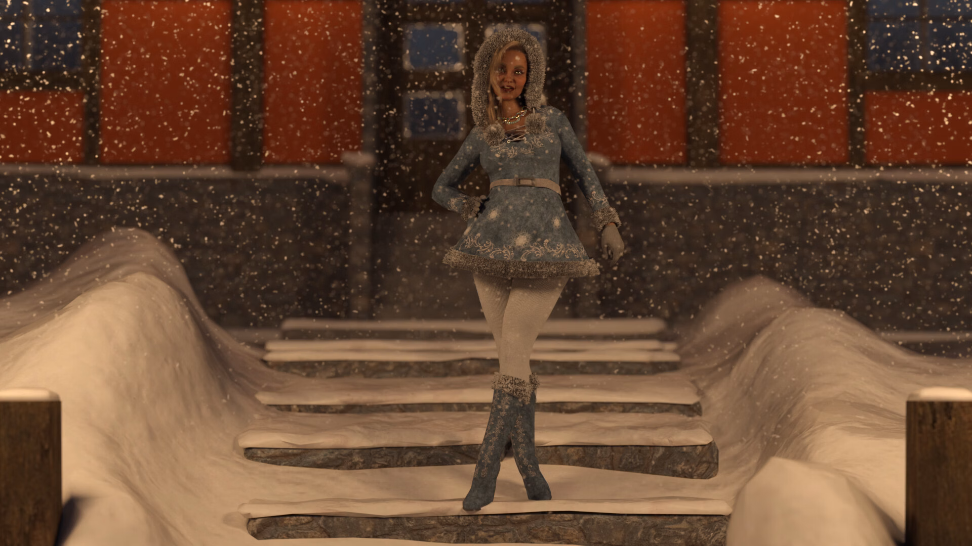 VN Ren'Py Completed Christmas Adventure [v1.1] [LLP Clerik Studio]
