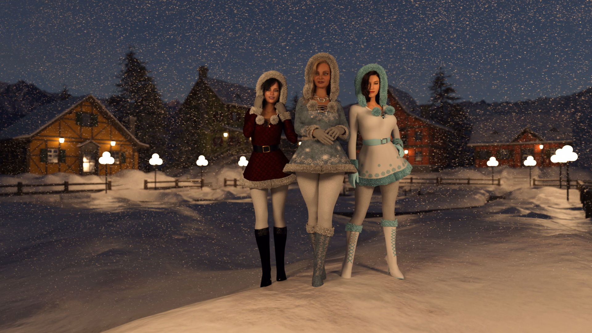 VN Ren'Py Completed Christmas Adventure [v1.1] [LLP Clerik Studio] download