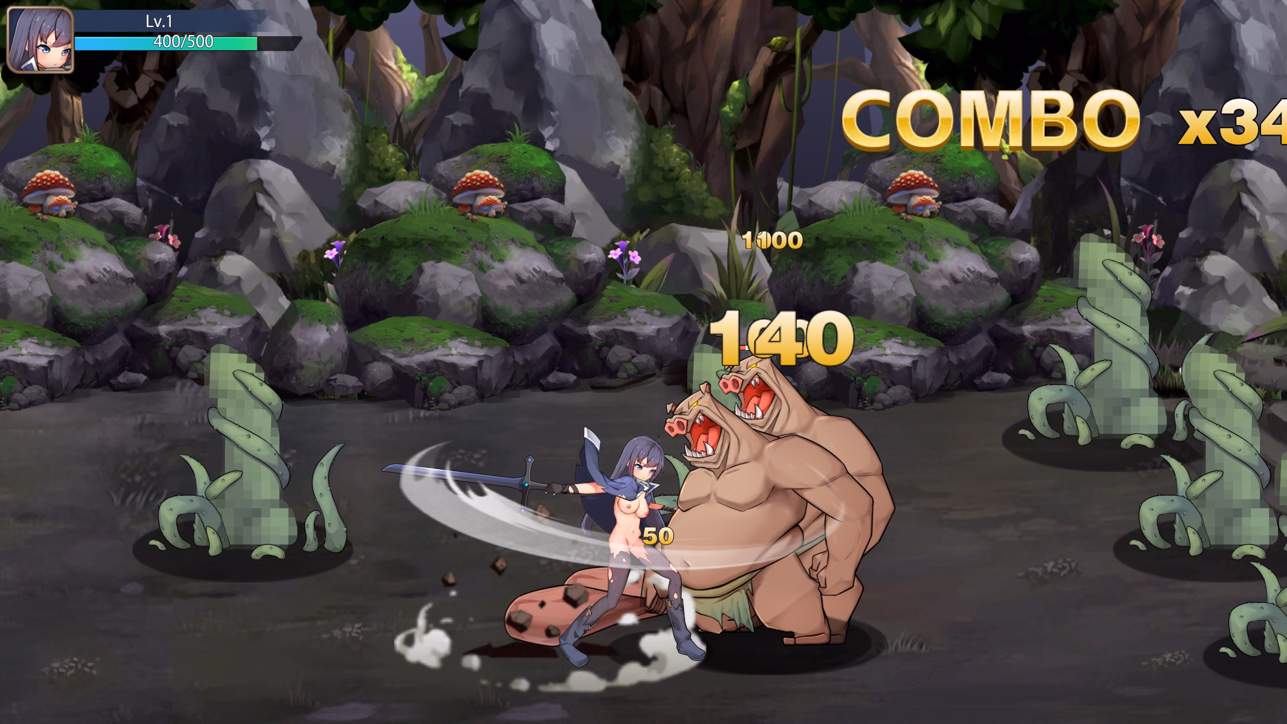 Unity Completed The Last Sword Princess Lena [v1.04] [Kanonda]