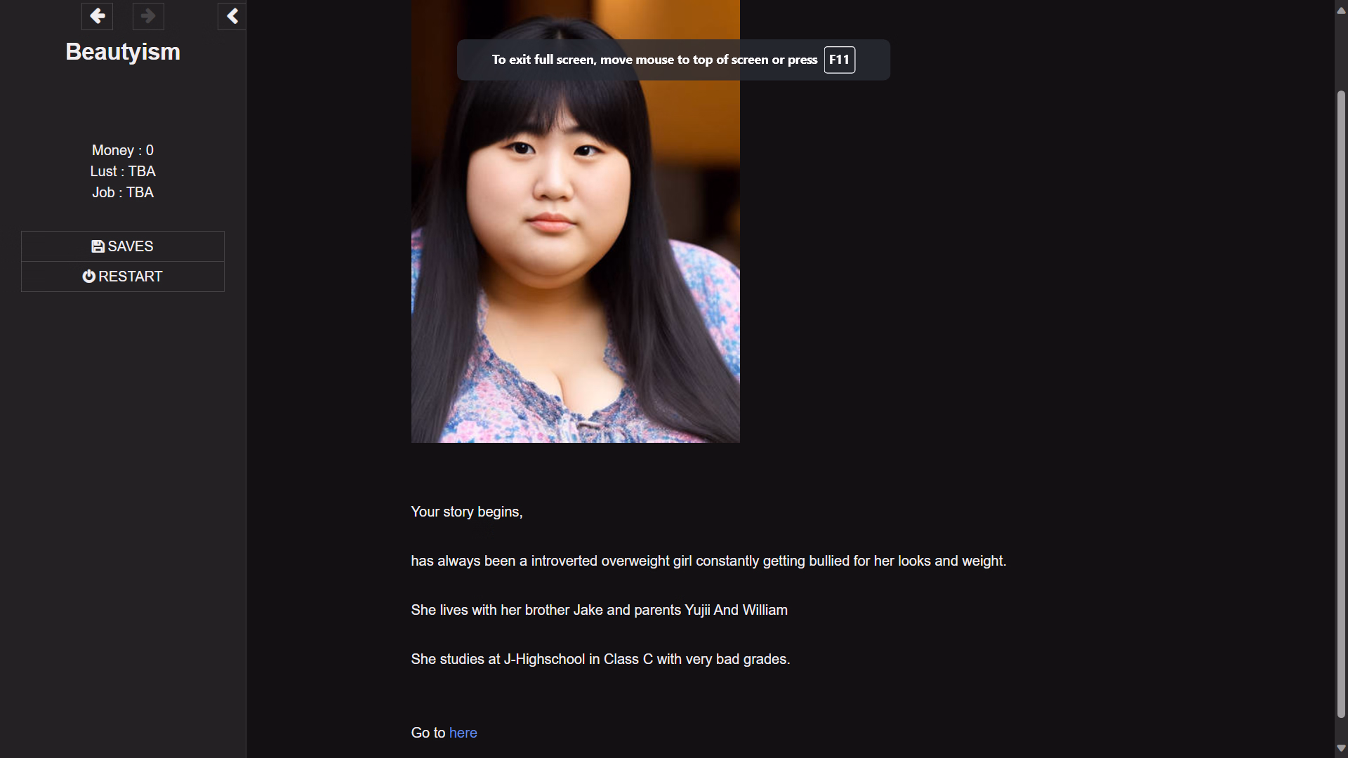 HTML Abandoned Beautyism [v0.1.1] [Jayce420]
