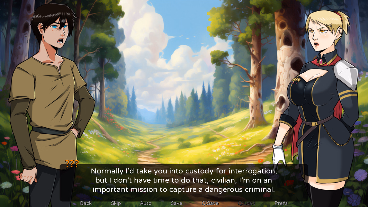 VN Ren'Py Abandoned Rise of the Outcast Hero [v0.02] [Whiteleaf Studio]