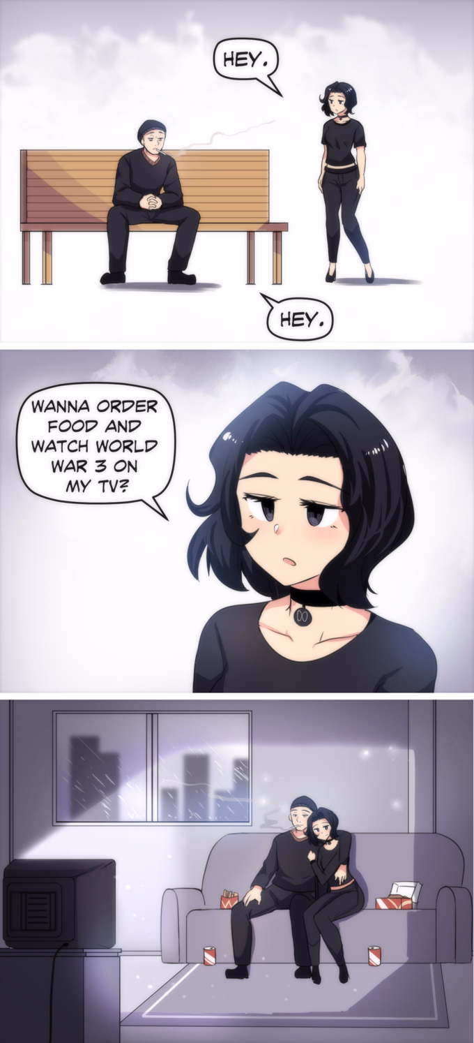 VN Unity Completed Dream Girlfriend: Doomer Girl [Final] [Banana Slime]