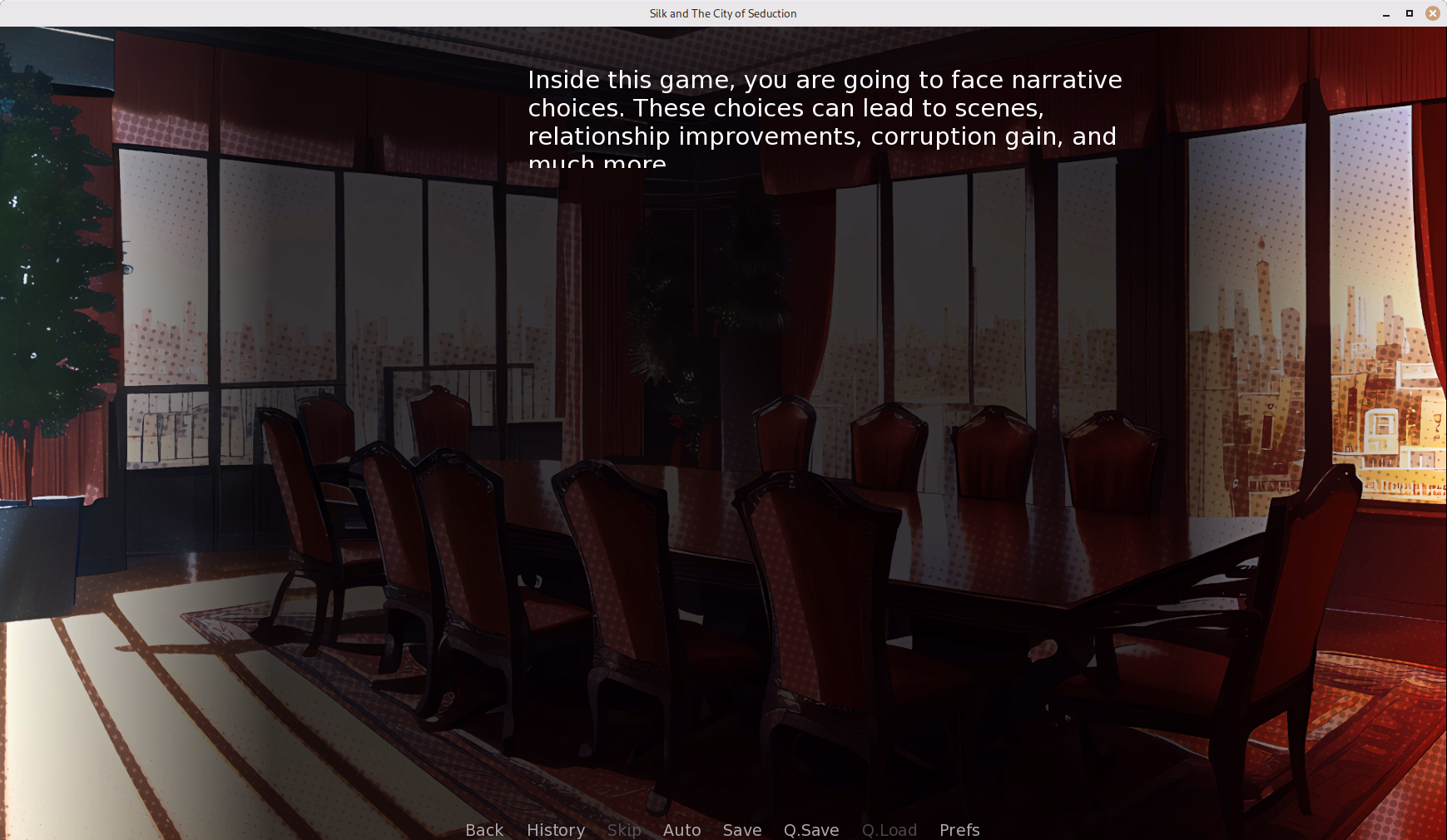 Ren'Py Silk and the City of Seduction [v3.20 Public] [Devious Delight Games]