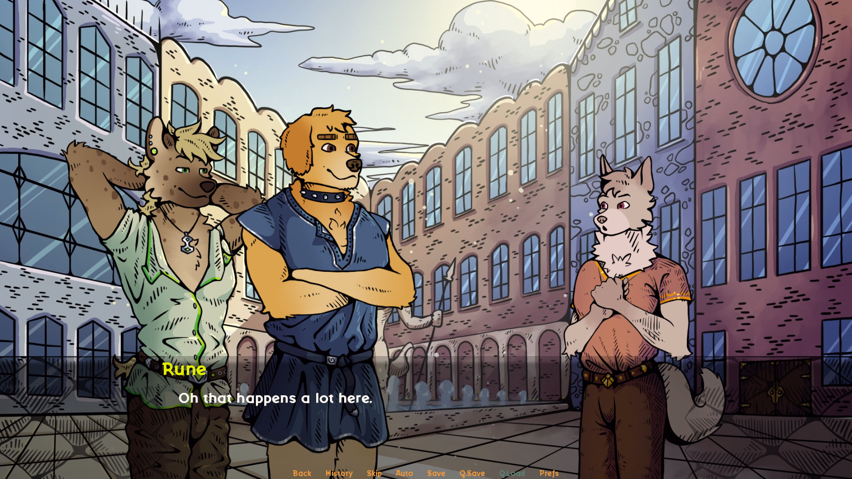 VN Ren'Py Abandoned Tales from the Emerald grove [v0.0.3] [Beary Jack]