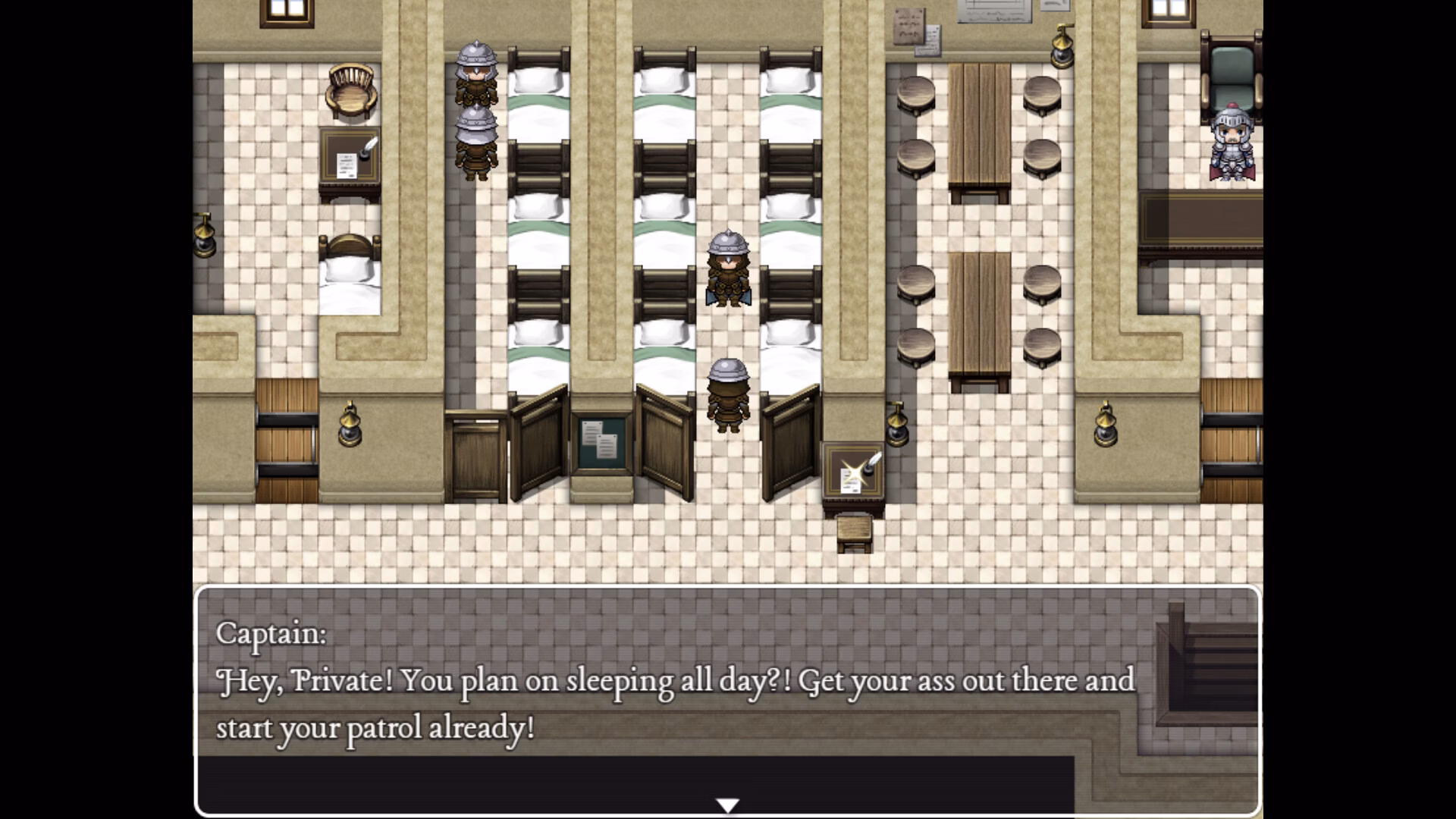 RPGM Completed The Black Guards of Odom - Desert Town Prison [v1.0] [Osanagocoronokimini/P.+]