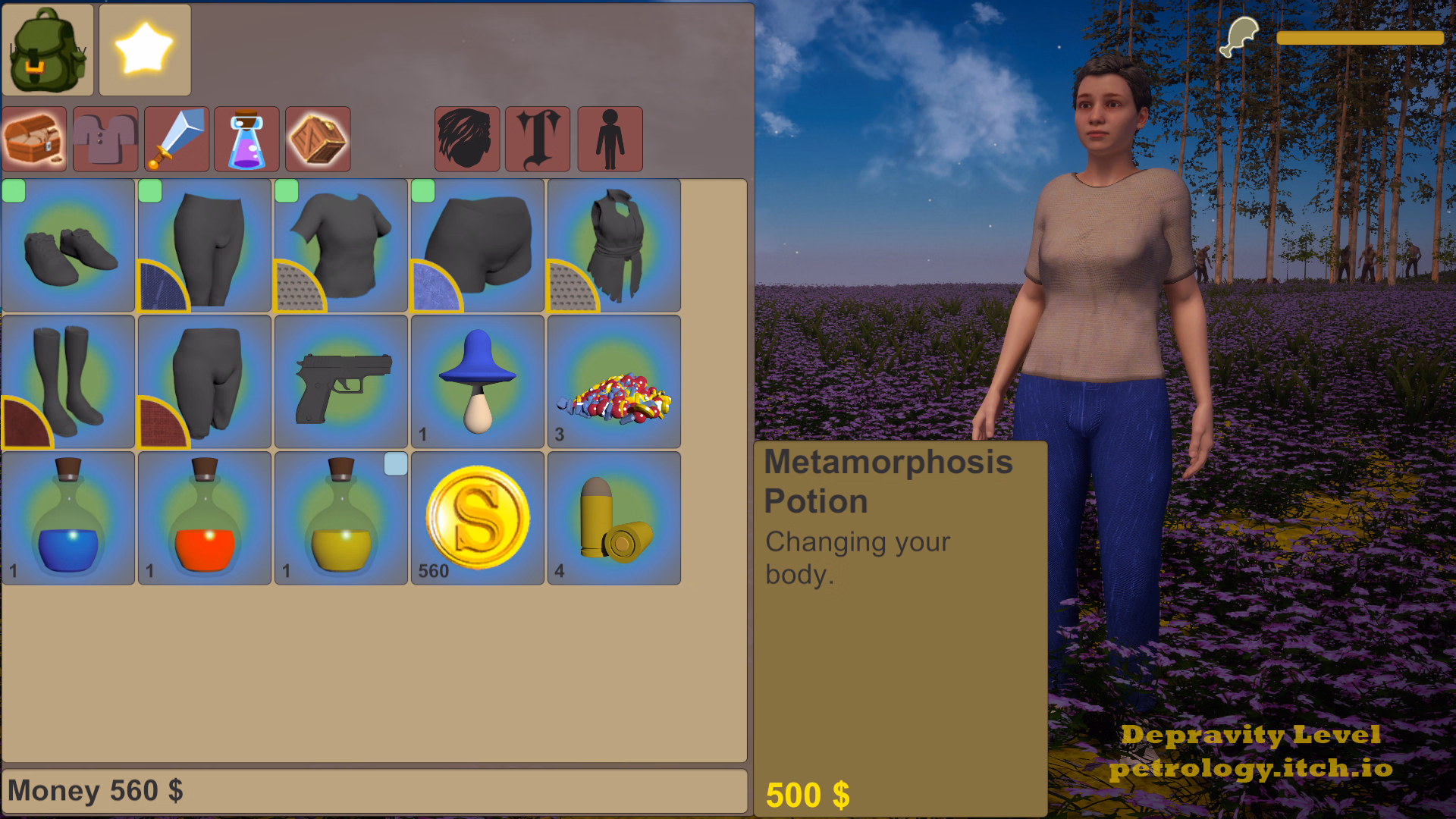 Unity Depravity Level [v0.1.00.1 Pre-Alpha] [Petrology]