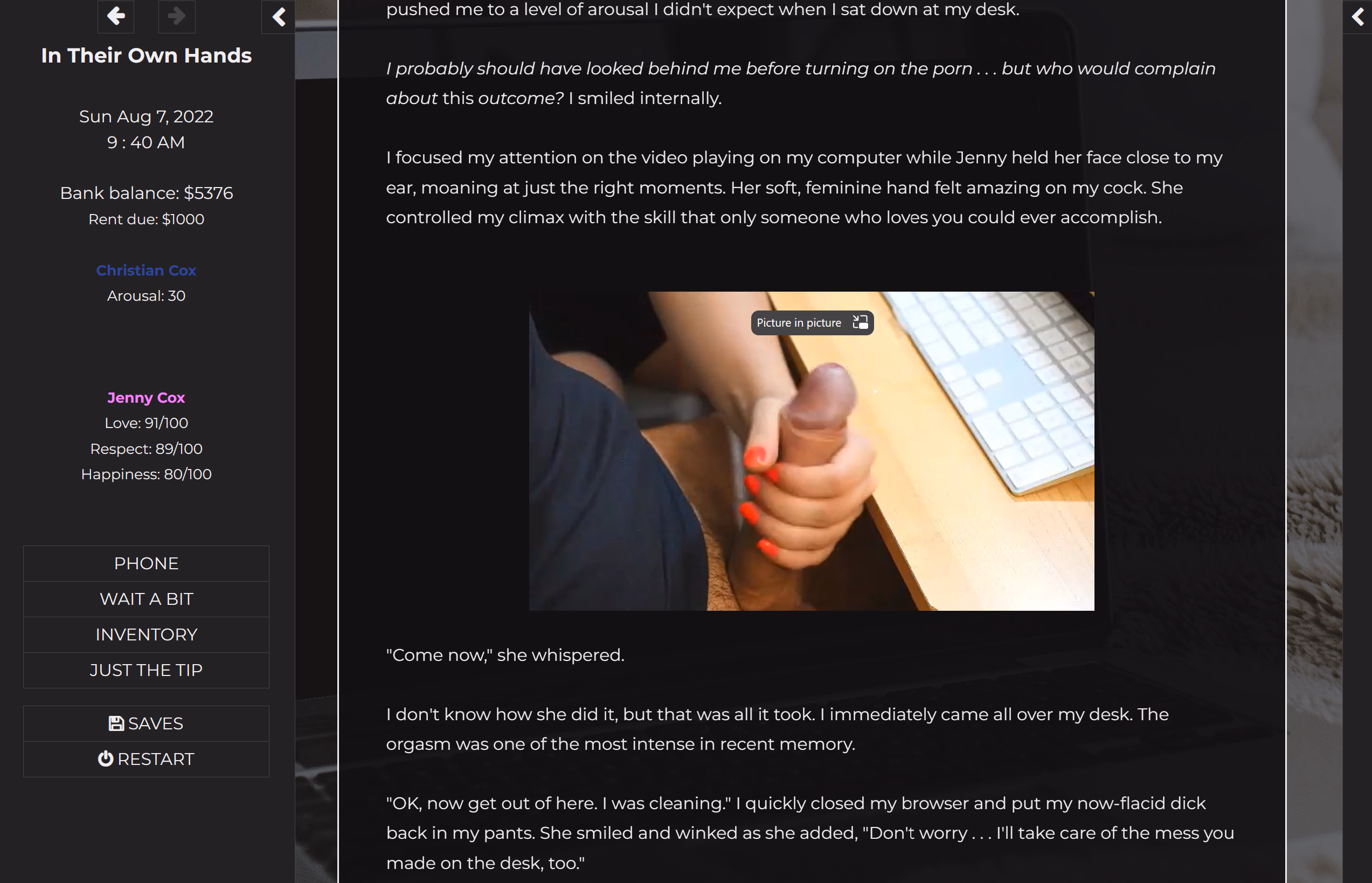 HTML Onhold In Their Own Hands [v0.1.5] [Surprise & Delight Media]