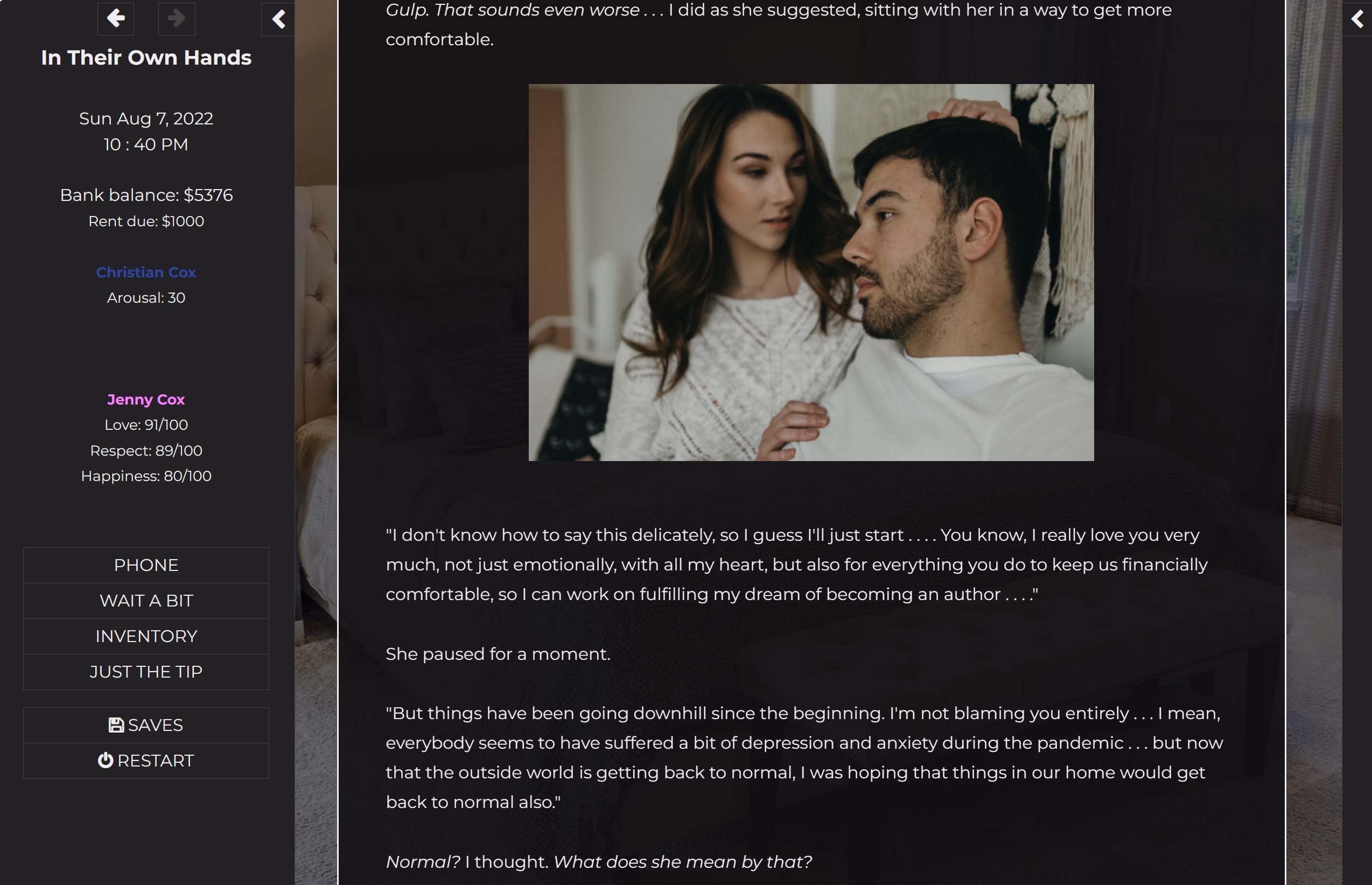 HTML Onhold In Their Own Hands [v0.1.5] [Surprise & Delight Media]