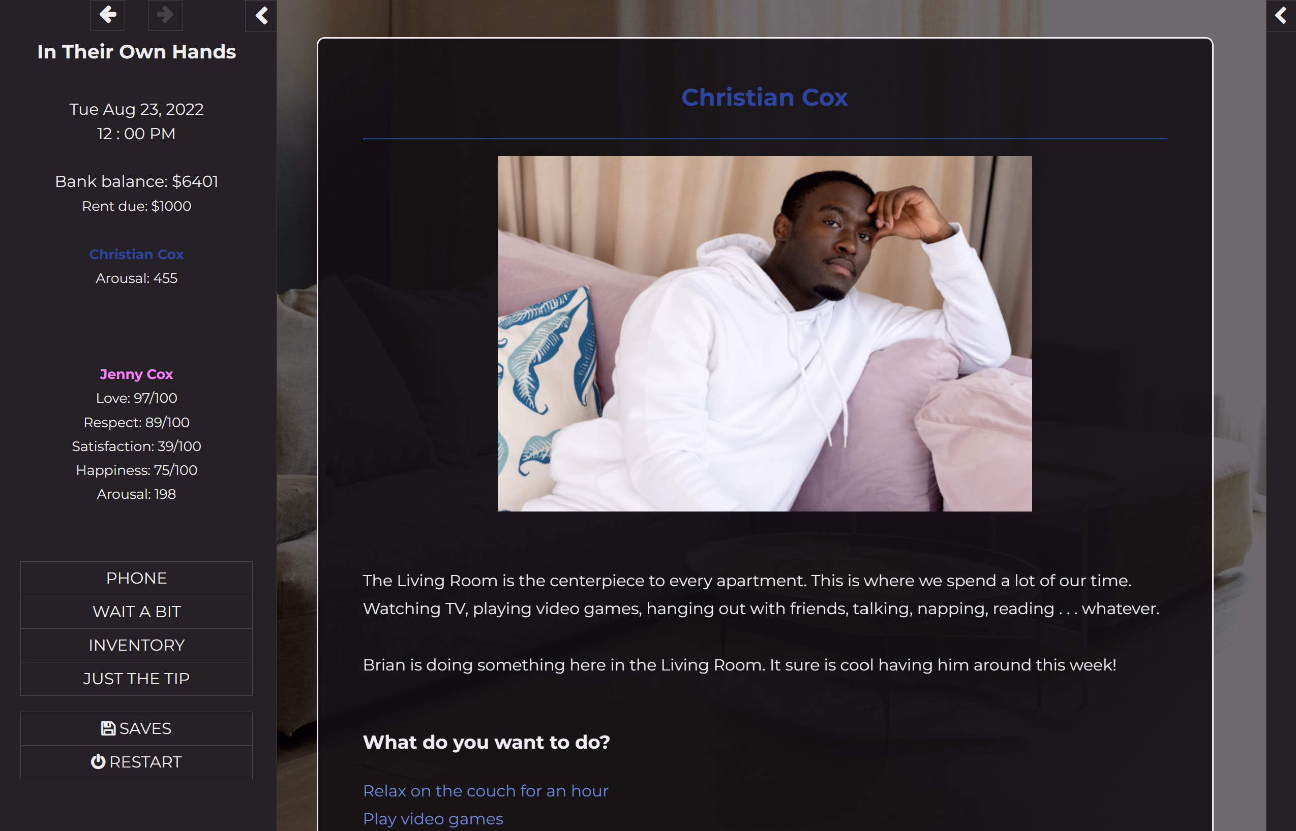 HTML Onhold In Their Own Hands [v0.1.5] [Surprise & Delight Media]