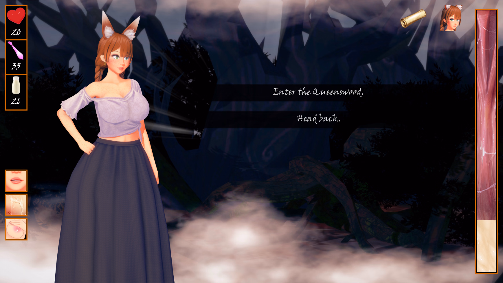 Ren'Py Abandoned Vixens Tail: Betwixt [v0.1.5] [Fluxcarnal]