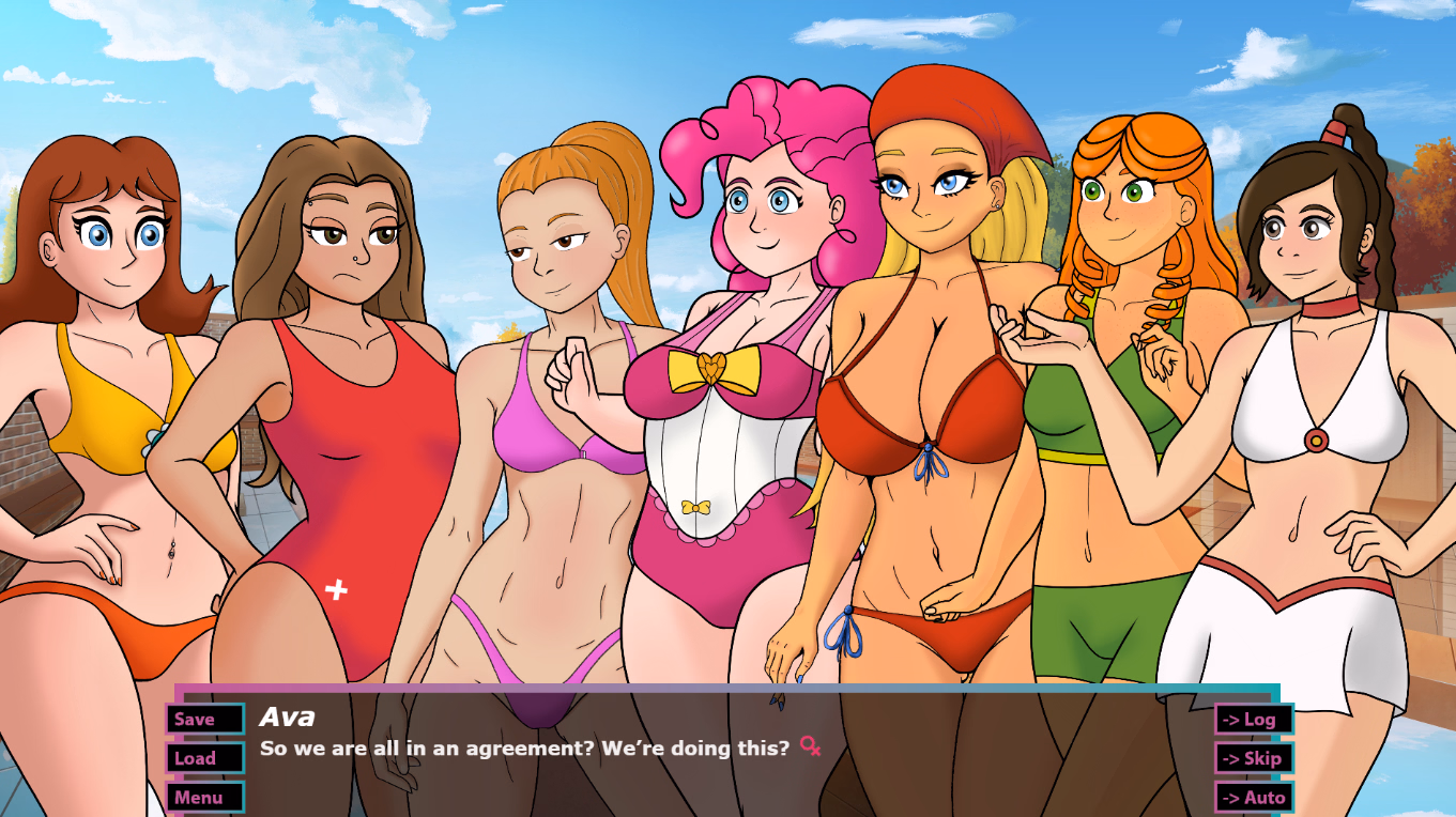 VN Ren'Py Lesbian Academy [v2.4.5 Fix] [MoonaMakesGames]