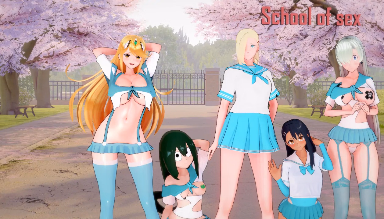 VN Ren'Py Completed School of sex [v2.0] [kraguto games]