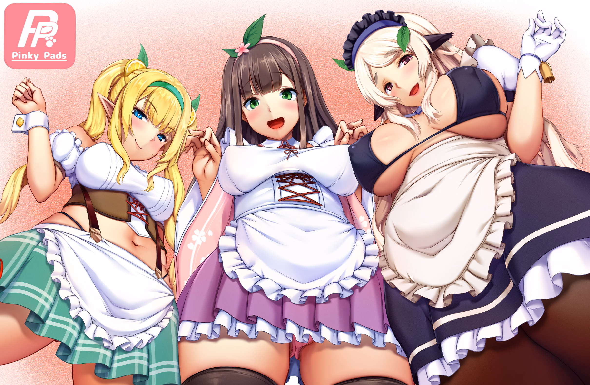 VN Unity Completed Tea Girls [v1.1] [Pinky Pads] download