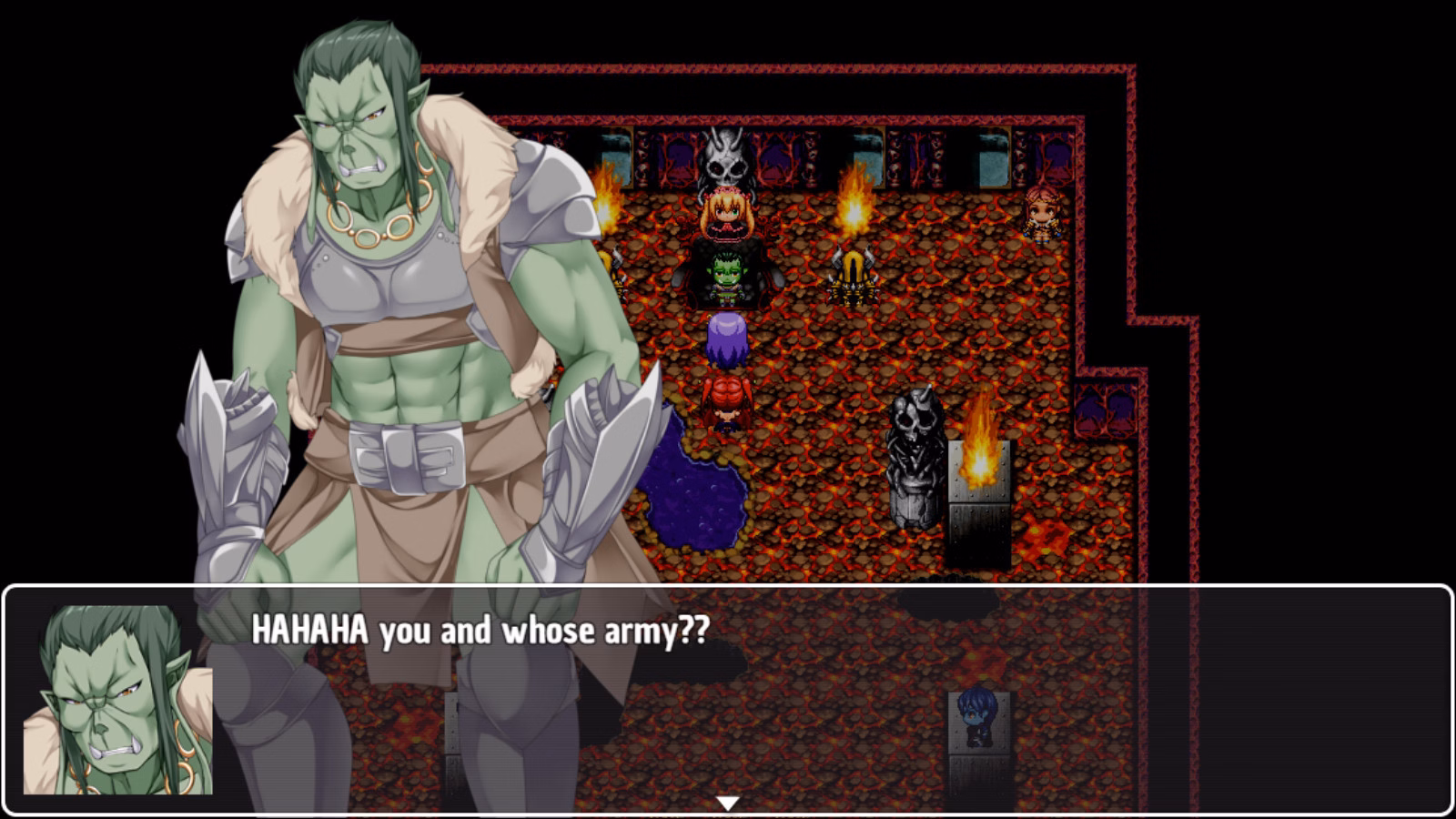 RPGM Completed Princess Daphne and the Orcs [Final] [RetroLove]