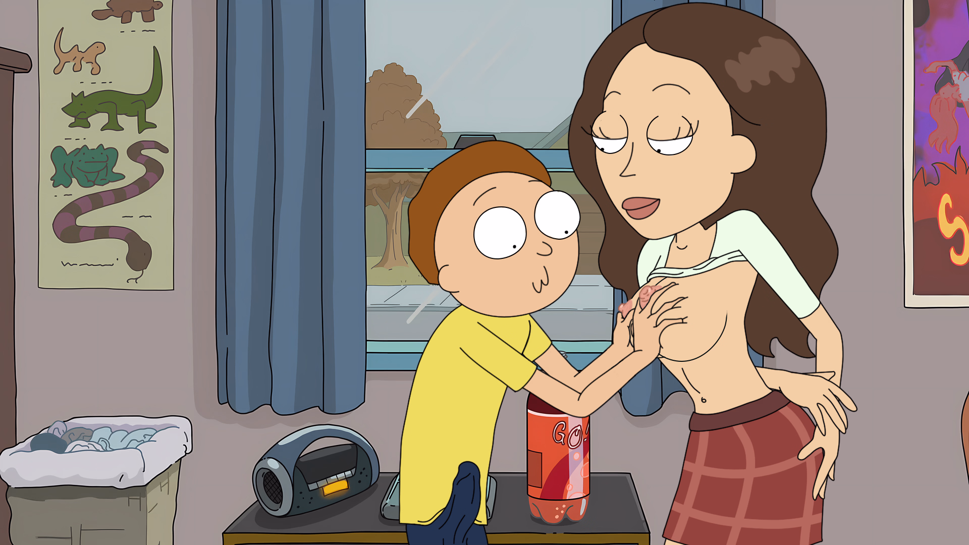 VN Ren'Py Rick and Morty - The Perviest Central Finite Curve [v3.8] [Ormuz89]