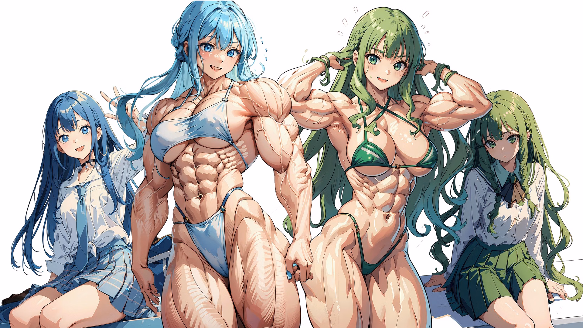 VN Ren'Py StrongGirls FMG Visual Novel [v6.0 Remastered] [StrongGirls]