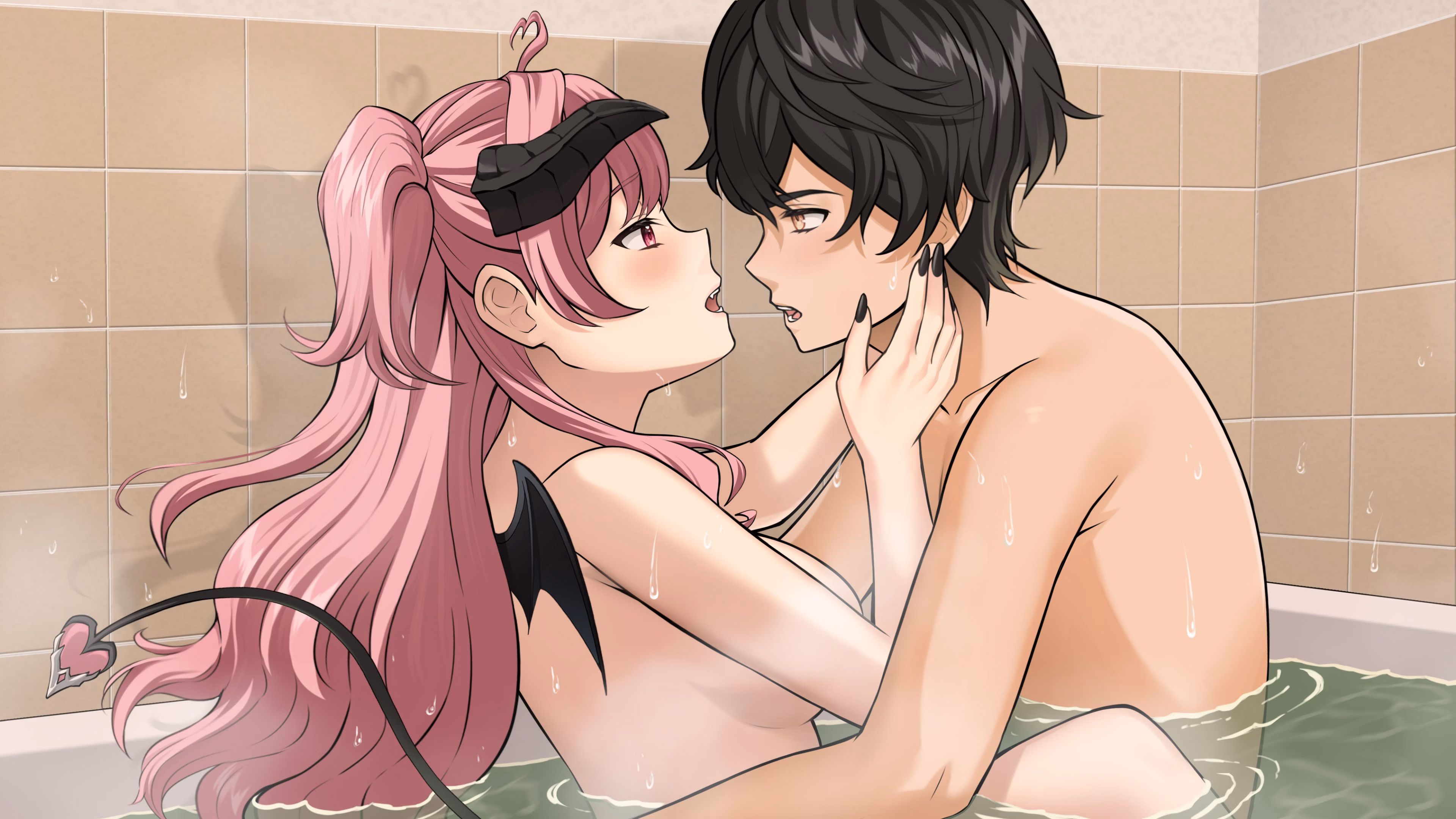 VN Ren'Py Completed My Lovey-Dovey Demon [Final] [ebi-hime]