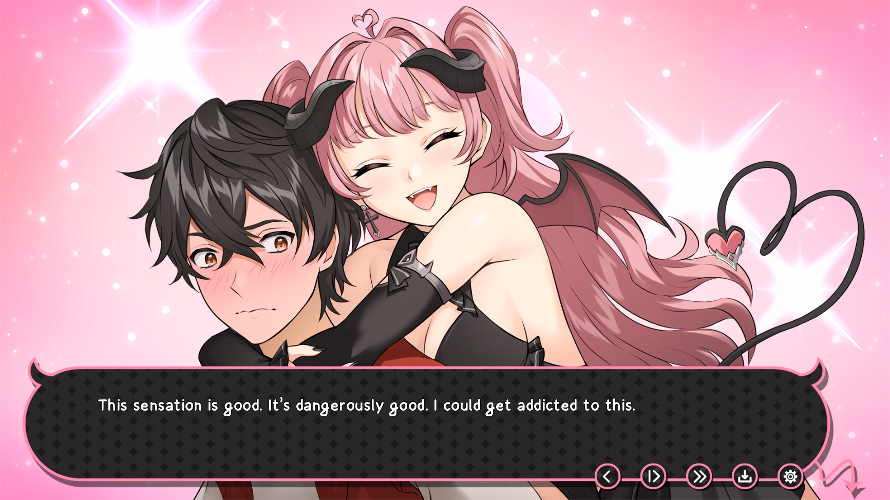 VN Ren'Py Completed My Lovey-Dovey Demon [Final] [ebi-hime]