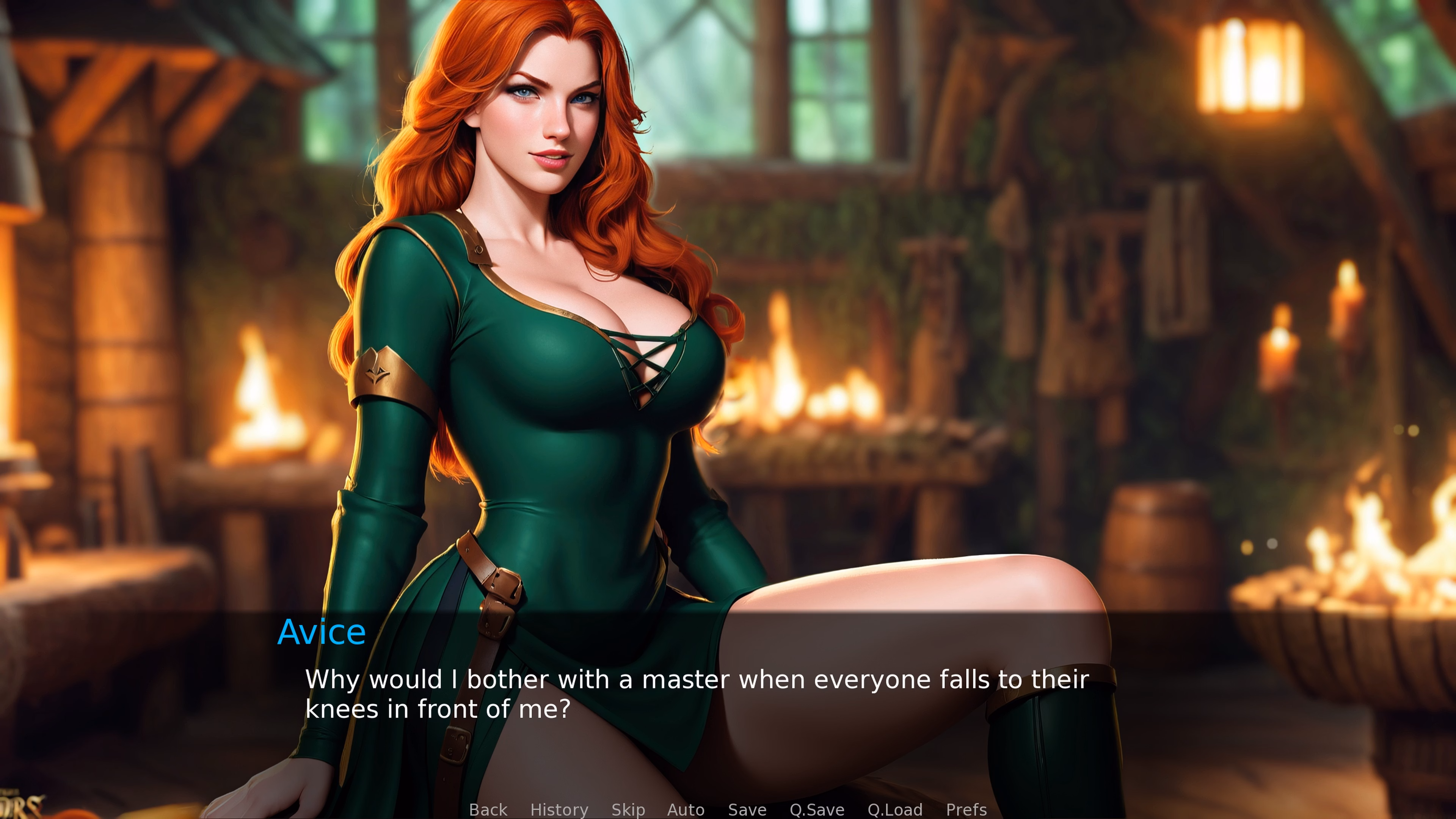 VN Ren'Py Abandoned The Insatiable Mortal [v0.2.0 Ch.2] [Sunyata]