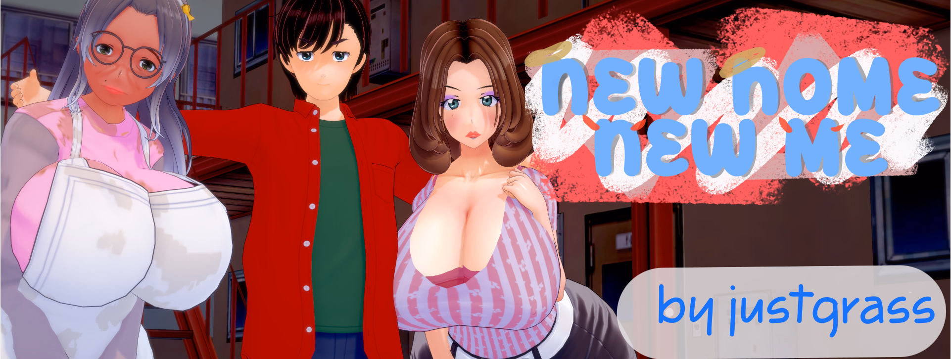 VN Ren'Py Abandoned New Home New Me [v0.0.1] [justgrass] download