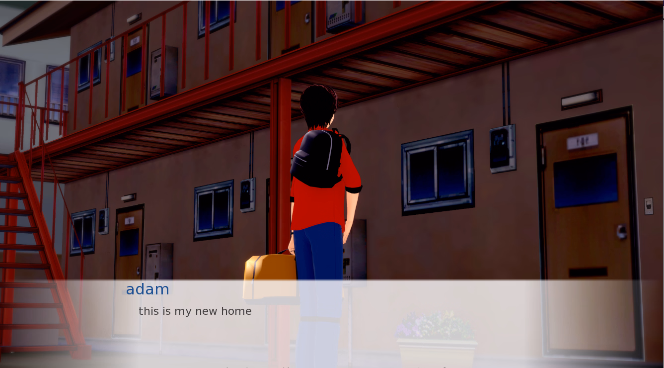 VN Ren'Py Abandoned New Home New Me [v0.0.1] [justgrass]