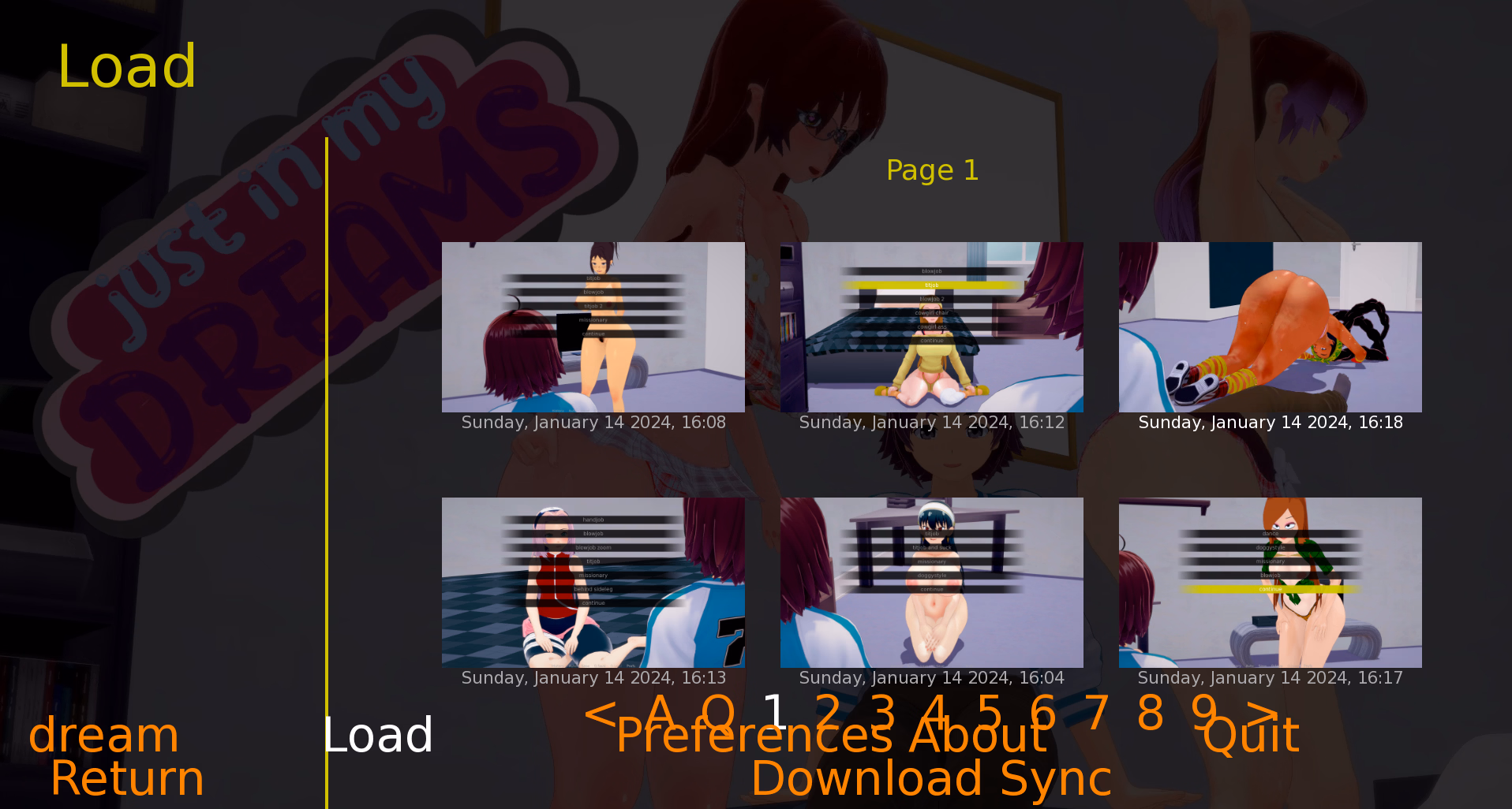 VN Ren'Py Abandoned Just in My Dreams [v0.2] [justgrass]