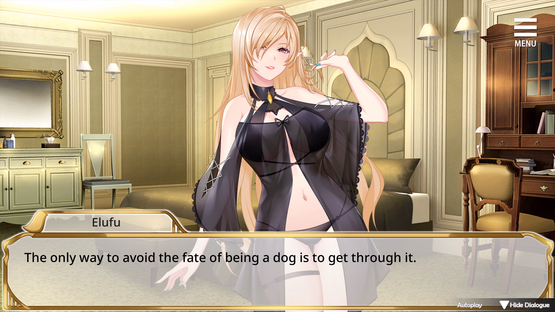 VN Unity Completed Elf Boss's Dog Training [Final] [Giver]