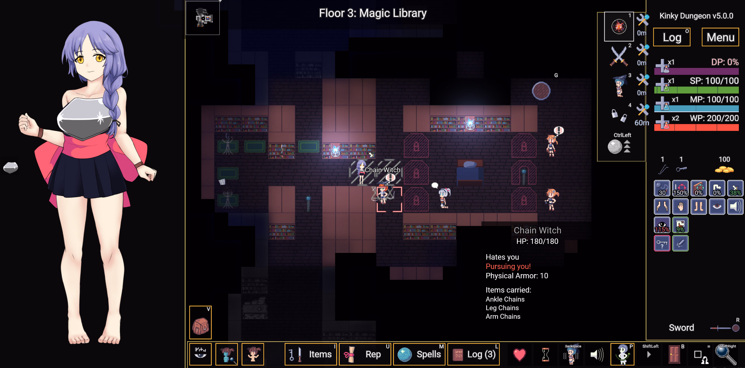 Others Kinky Dungeon [v5.4.91 HotFix] [Ada18980]