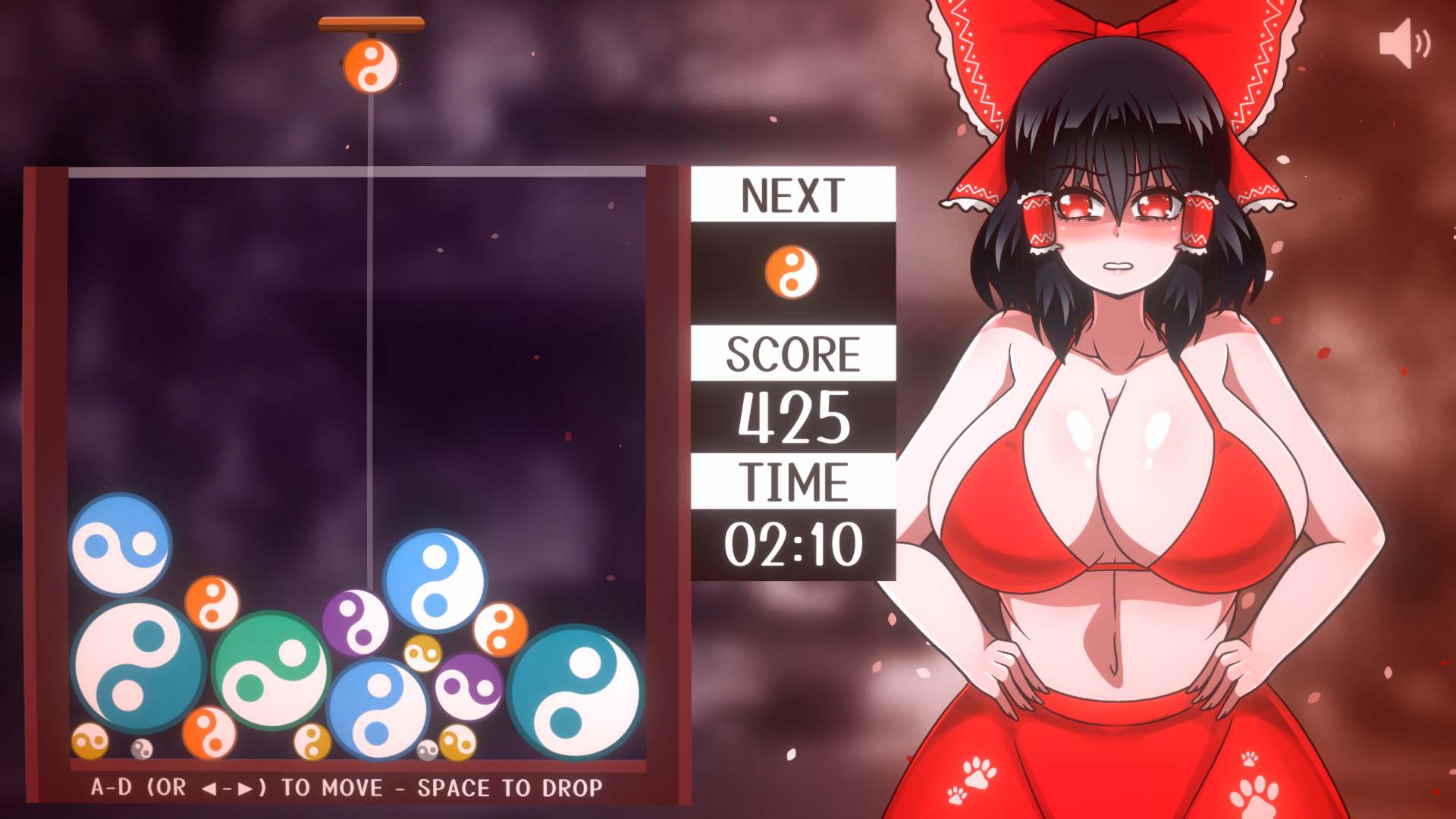 Unity Completed Hakurei Reimu Strip Game [v1.1] [SeireiART]