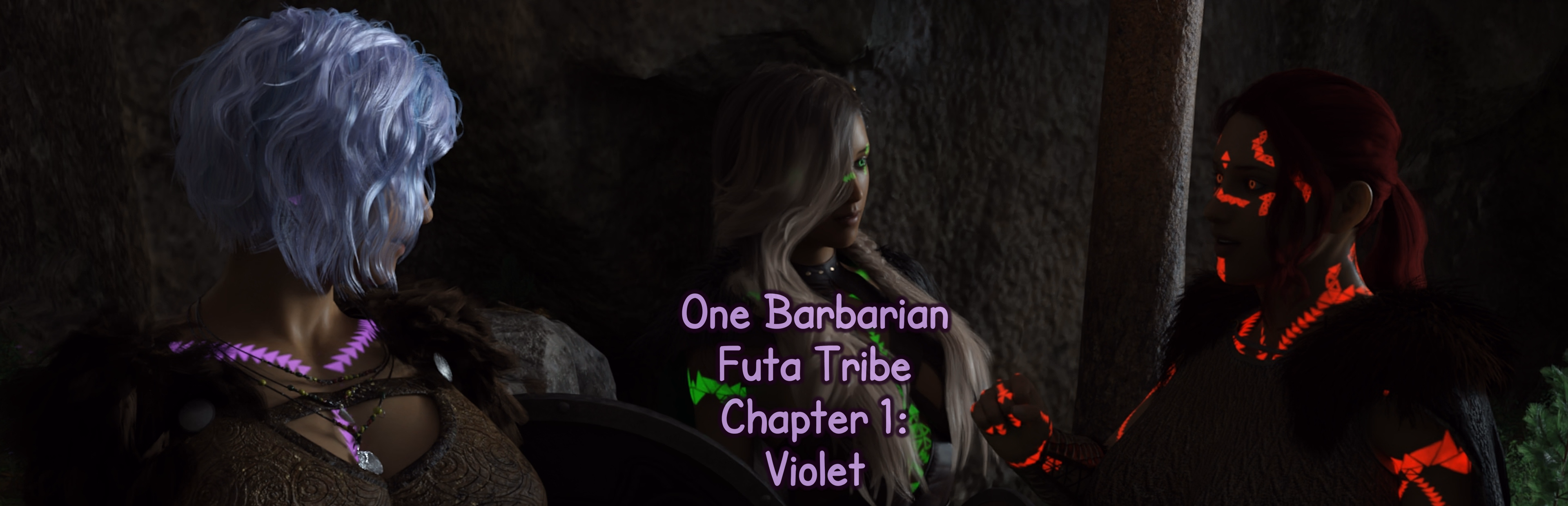 VN Ren'Py Completed One Barbarian Futa Tribe Chapter 1: Violet [v1.0] [Zelltin] download