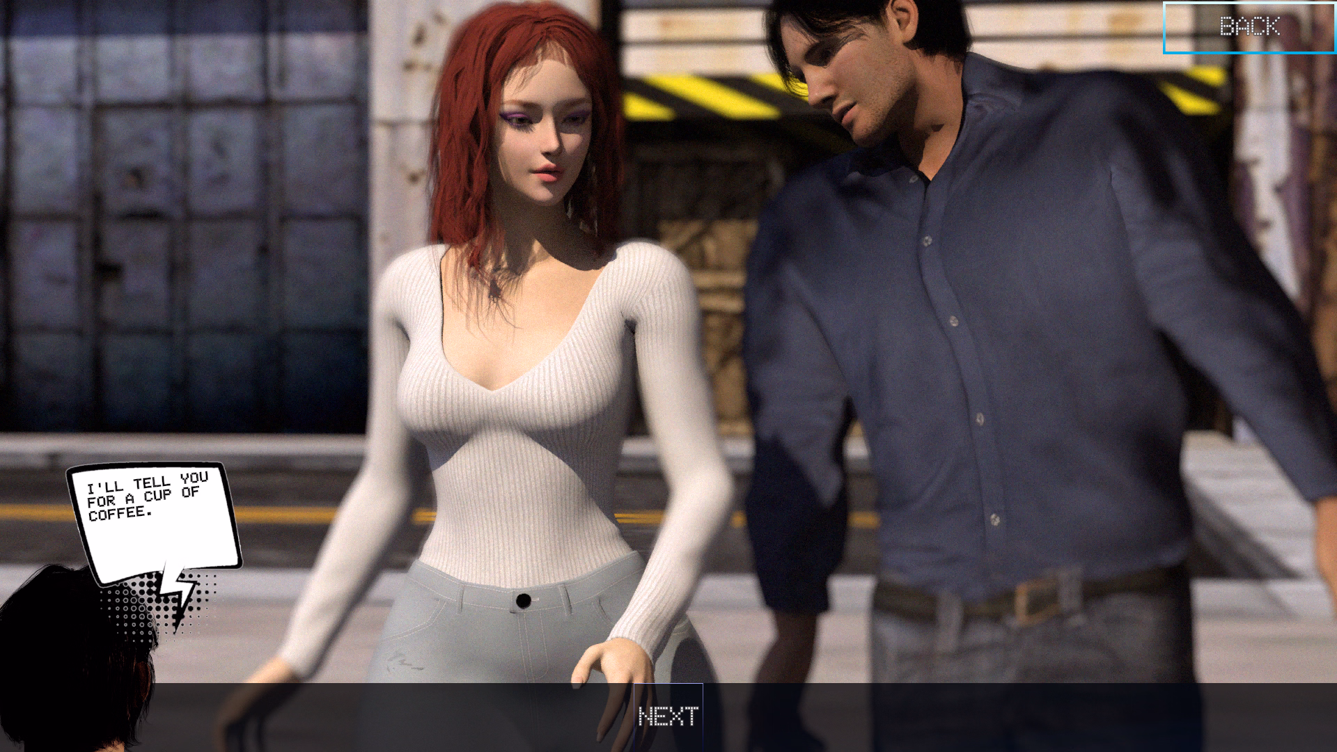 VN Unity Abandoned Stranger [v2] [Rufa]