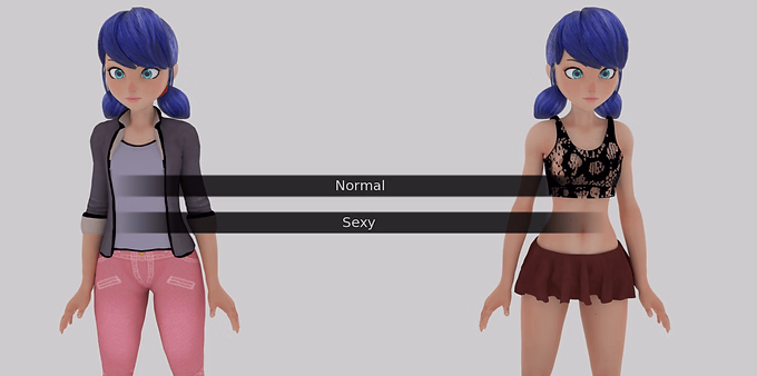 VN Ren'Py Marinette's Training [v1.0] [Marinette Agreste]