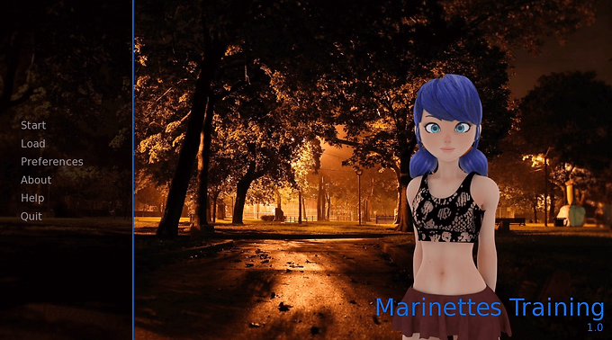 VN Ren'Py Marinette's Training [v1.0] [Marinette Agreste]