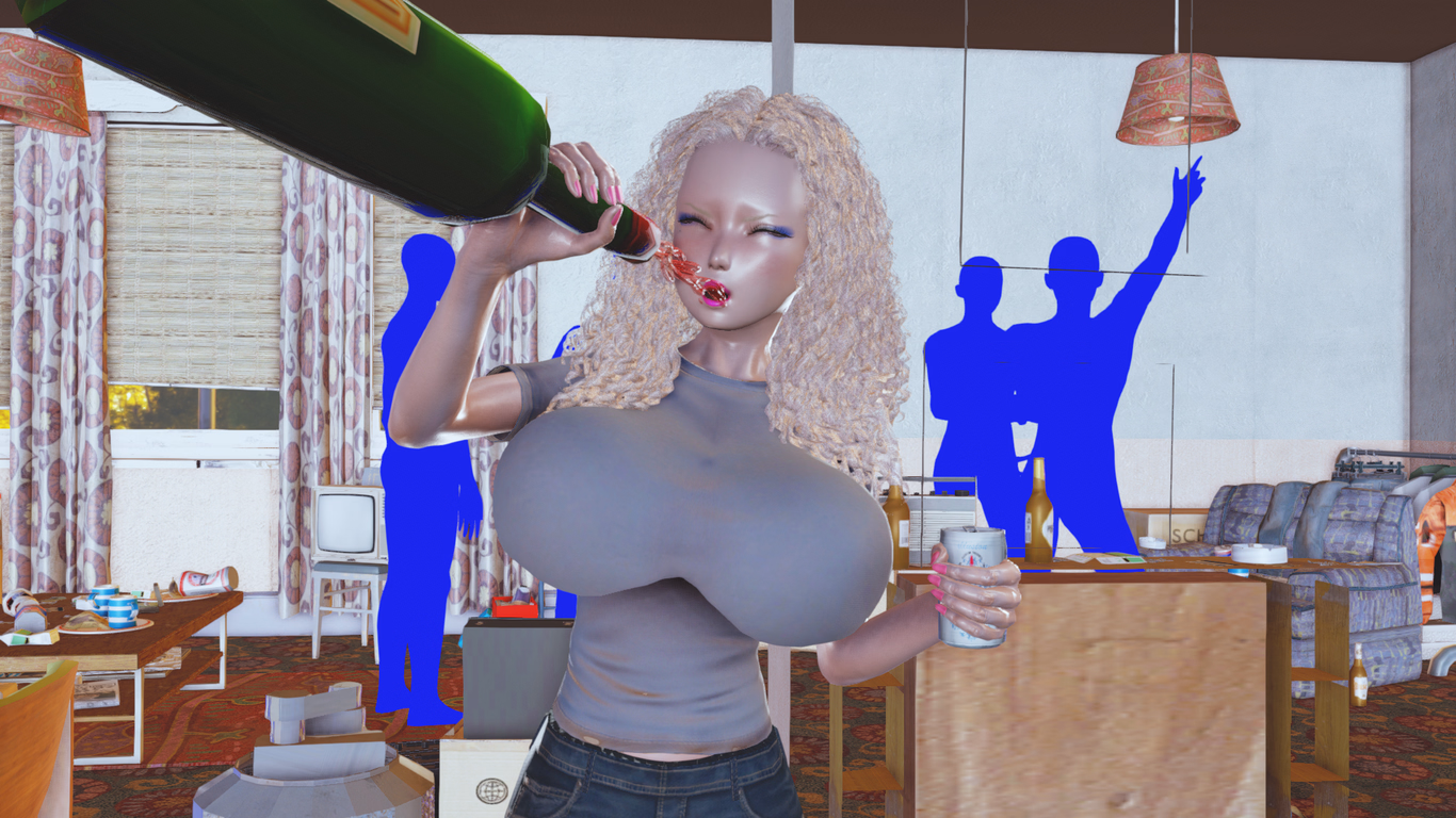 RPGM Completed Series of Bimbofication Events: Downfall of Little Miss Perfect [Final] [Delicate Games]