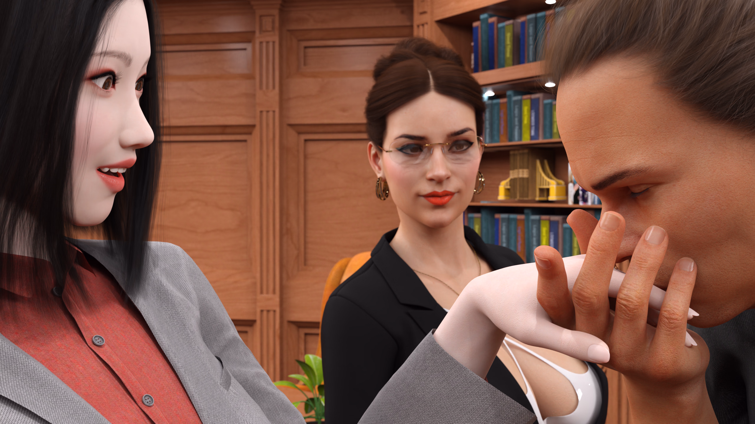 VN Ren'Py The Power of Truth [v0.0.9.0 Ch.1 P3] [DogCat Studio]