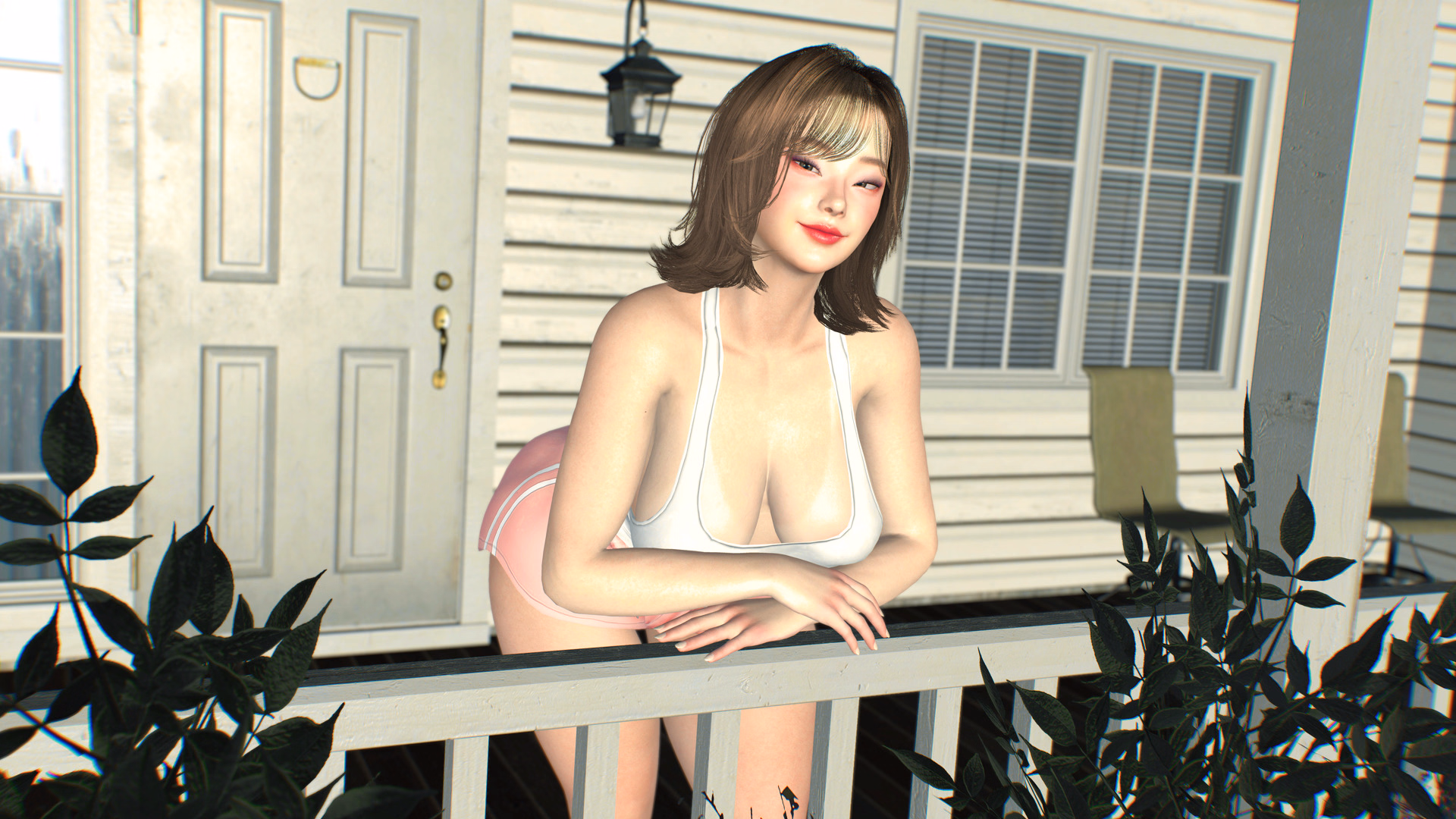 VN Ren'Py Swept Away by the Ashihara Girls [v1.0] [Alyta3D]