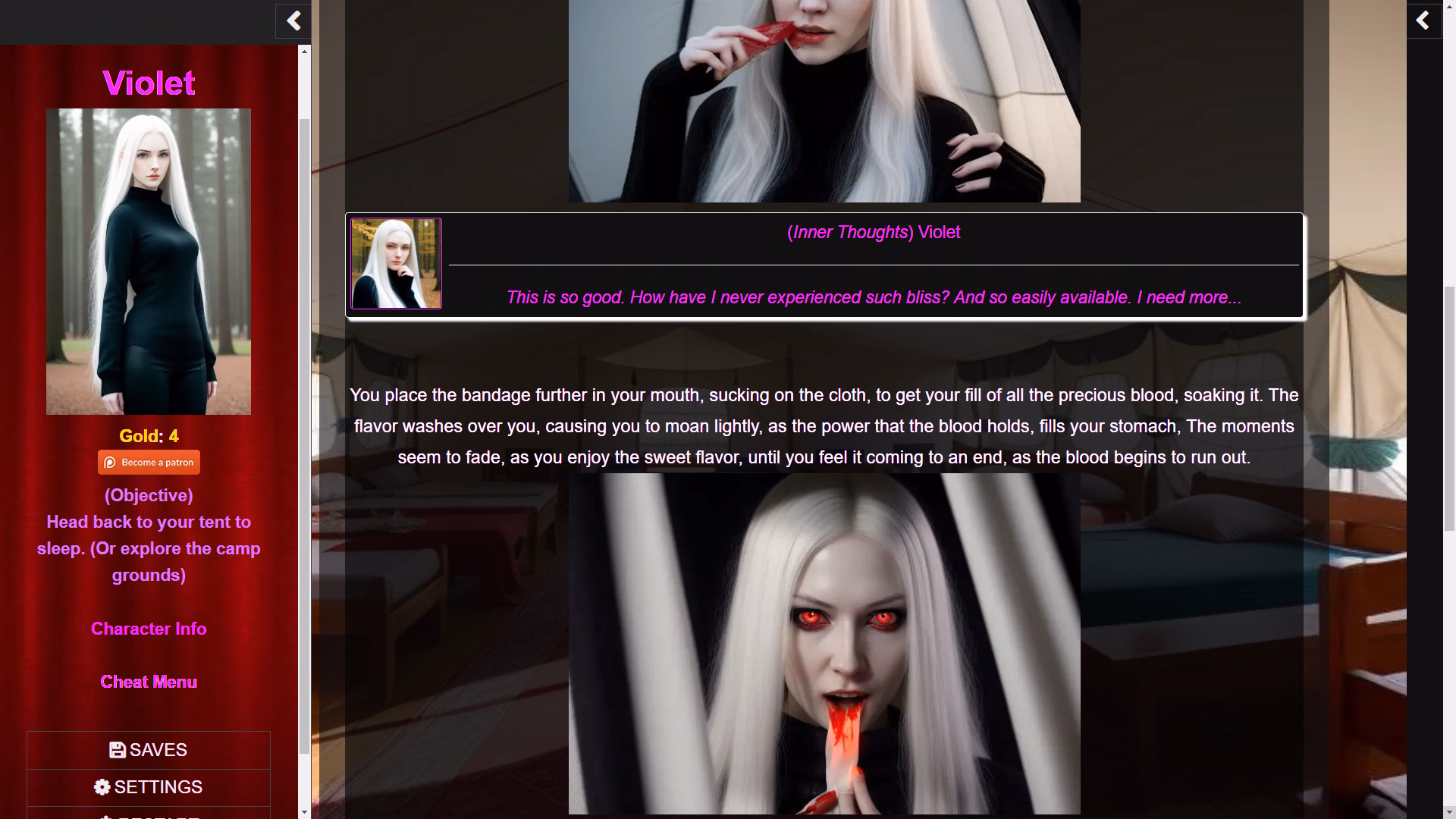 HTML Abandoned Revamped Bloodline [v0.3.2.2 Public] [Violet Kitten]