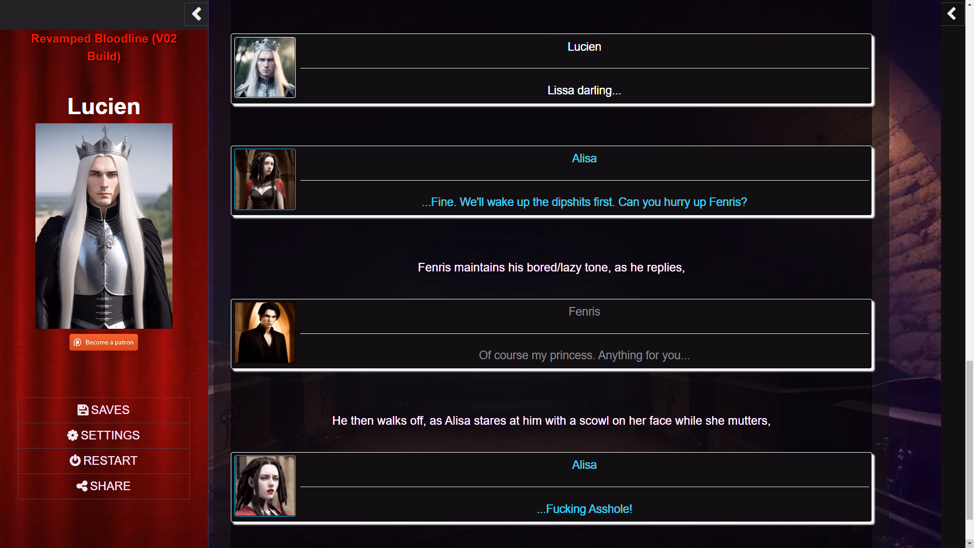 HTML Abandoned Revamped Bloodline [v0.3.2.2 Public] [Violet Kitten]