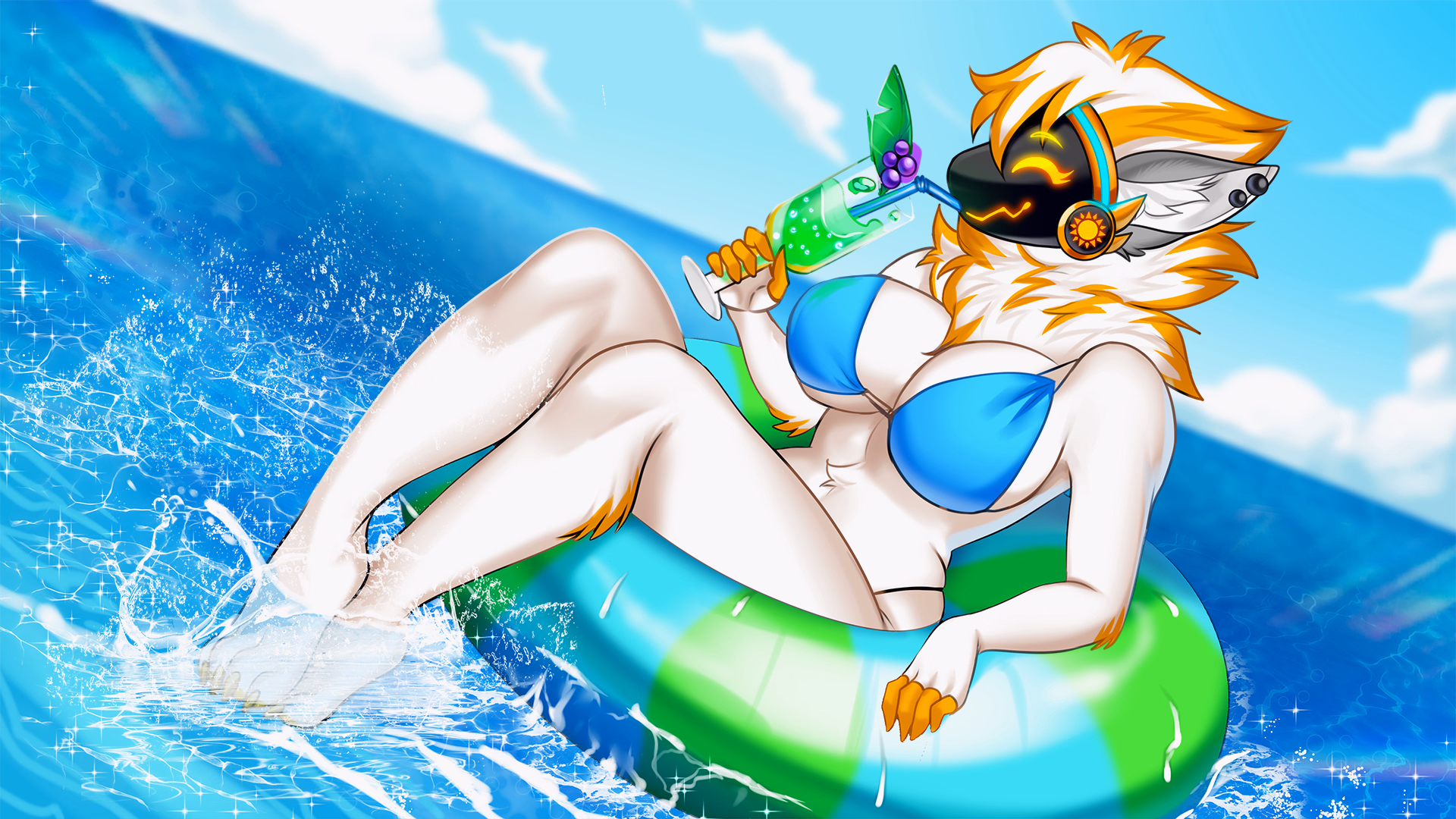 VN Ren'Py Completed My Furry Protogen 2 [Final] [Dirty Fox Games]
