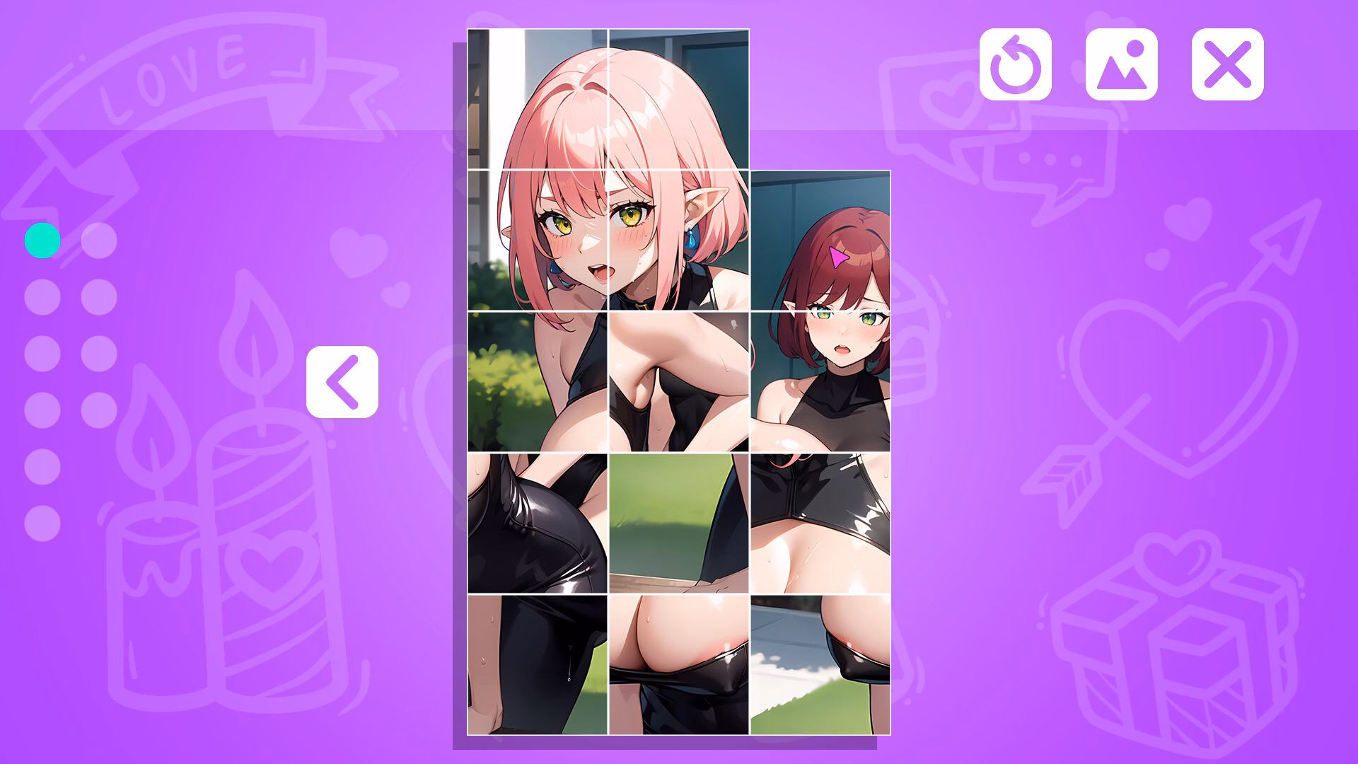 Unity Completed Naughty Puzzles [Final] [SweetGamez]