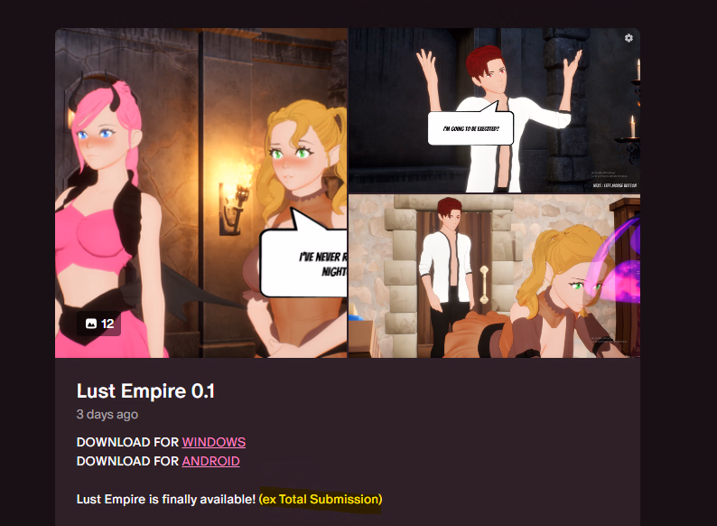 VN Others Abandoned Lust Empire [v0.1.5] [Fifty Five Games]