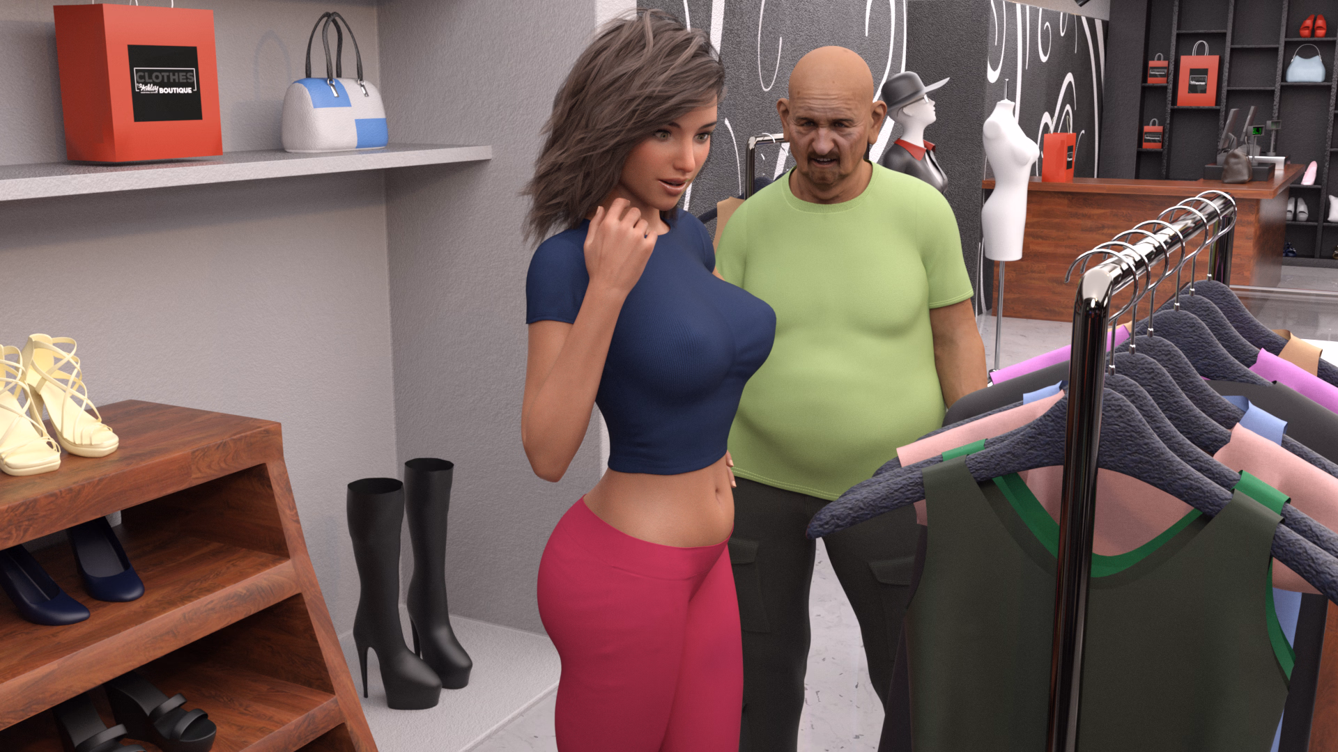 VN Ren'Py Completed Kimberly's Life [v0.13] [SpaceBall1]