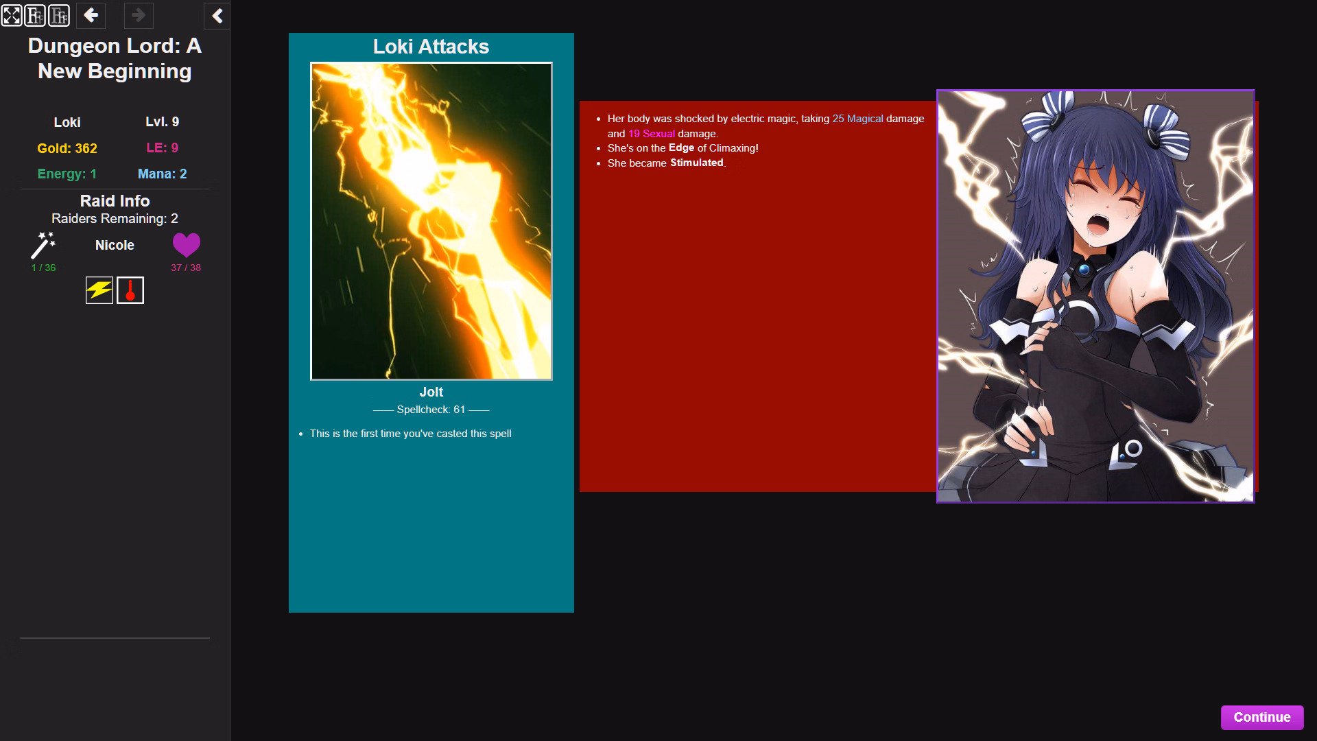 HTML Abandoned Dungeon Lord: A New Beginning [v0.2.2] [Dungeon Gaming]