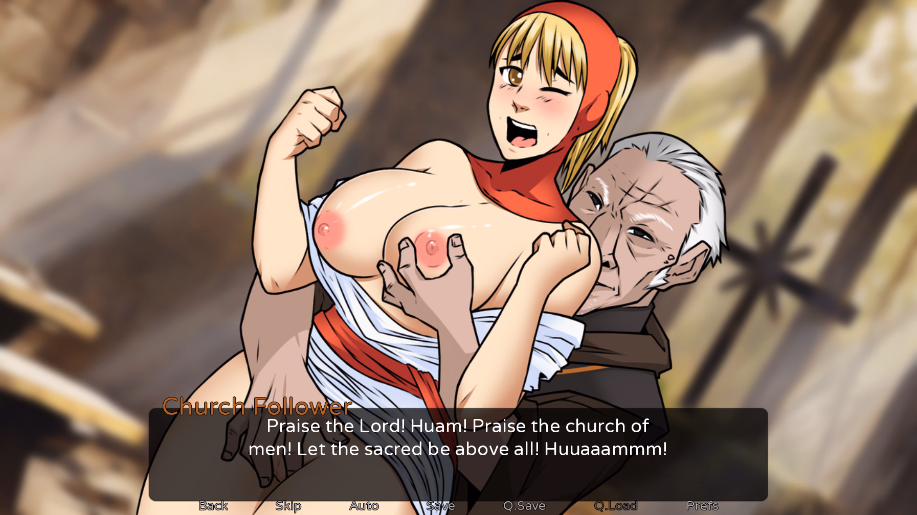 VN Ren'Py Abandoned Rise of the Outcast Hero [v0.02] [Whiteleaf Studio]